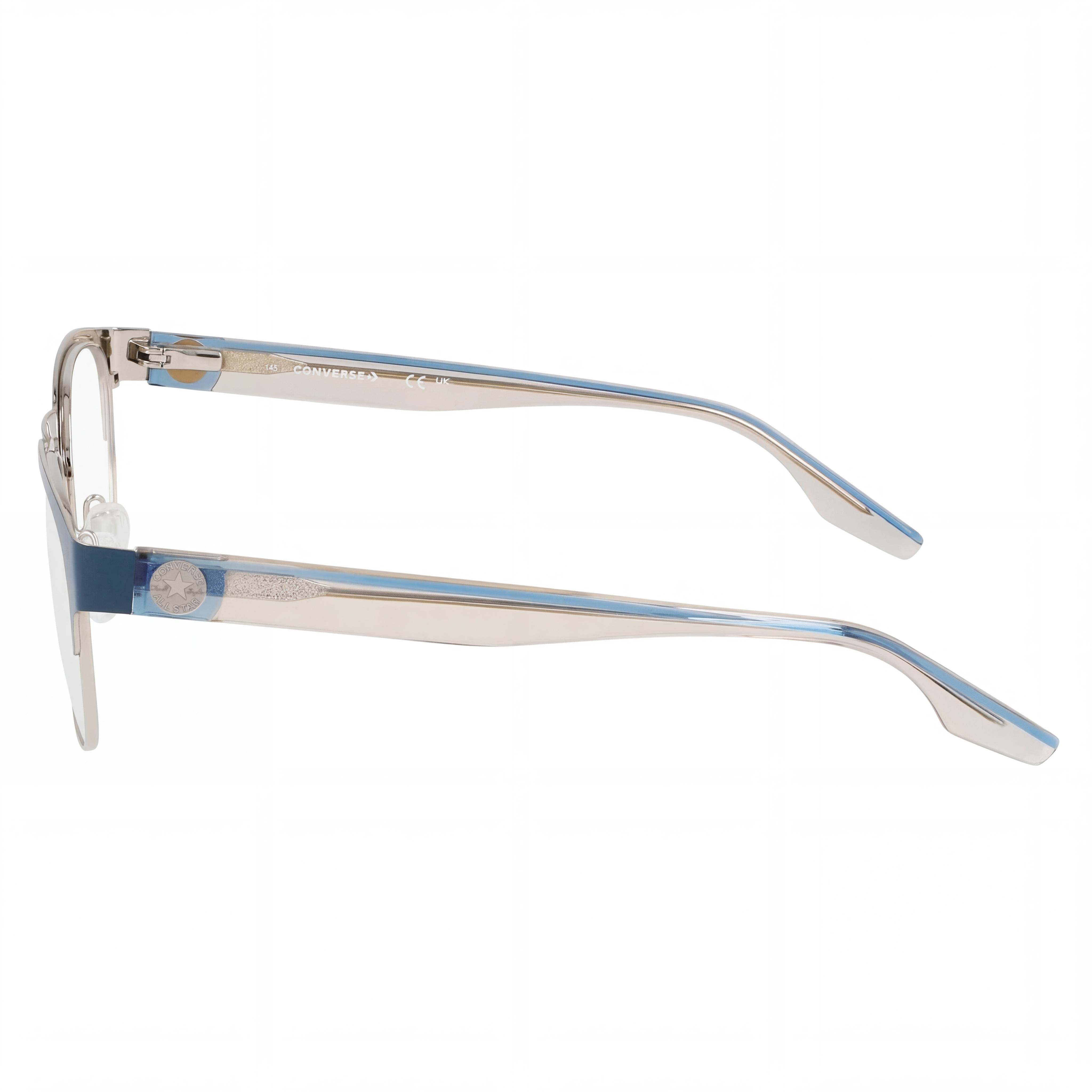 Gafas Converse Cv3026 de metal azul verdoso mate plateadas para hombre 51mm, Photo 2