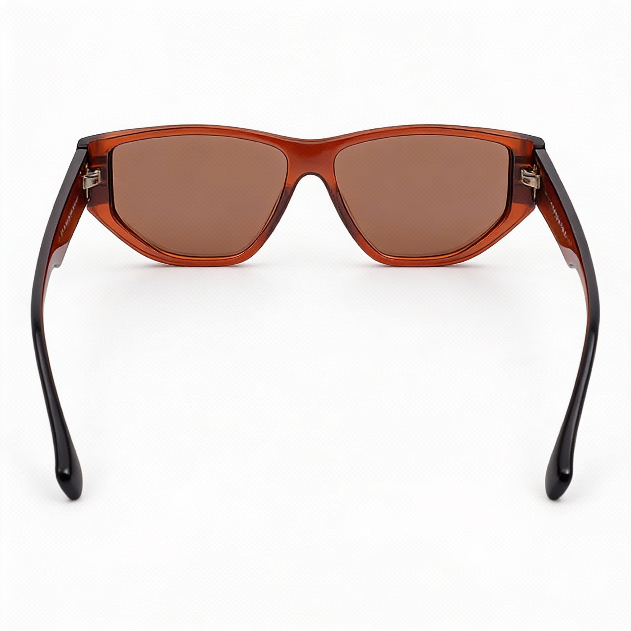 SALVATORE FERRAGAMO Sf1077s Unisex Transparent Brown Injected Frame Non- Eyewear with 56mm, Photo 3
