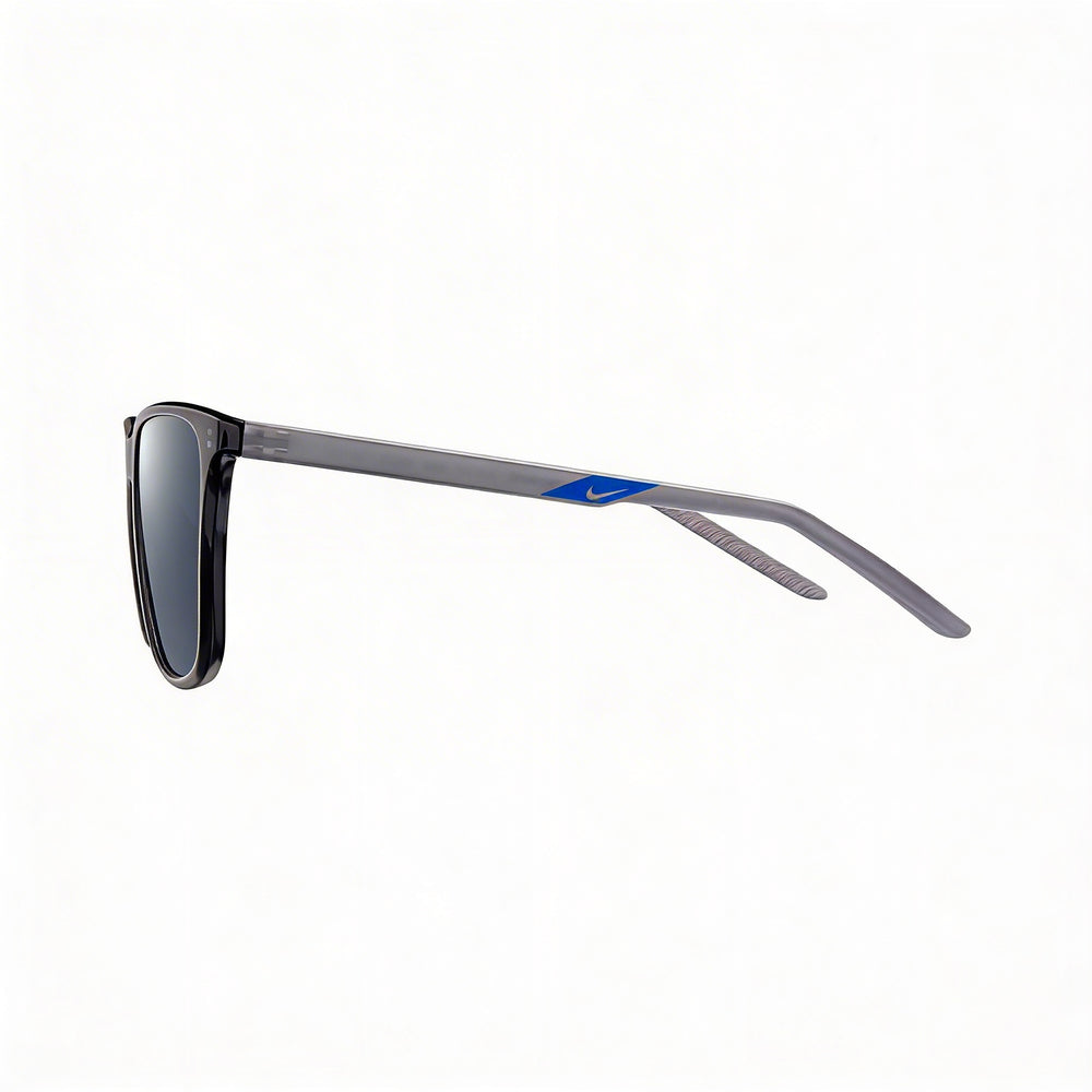 Nike Casual Unisex Stainless Steel UV Protection Sunglasses Anthracite Silver Flash 55mm