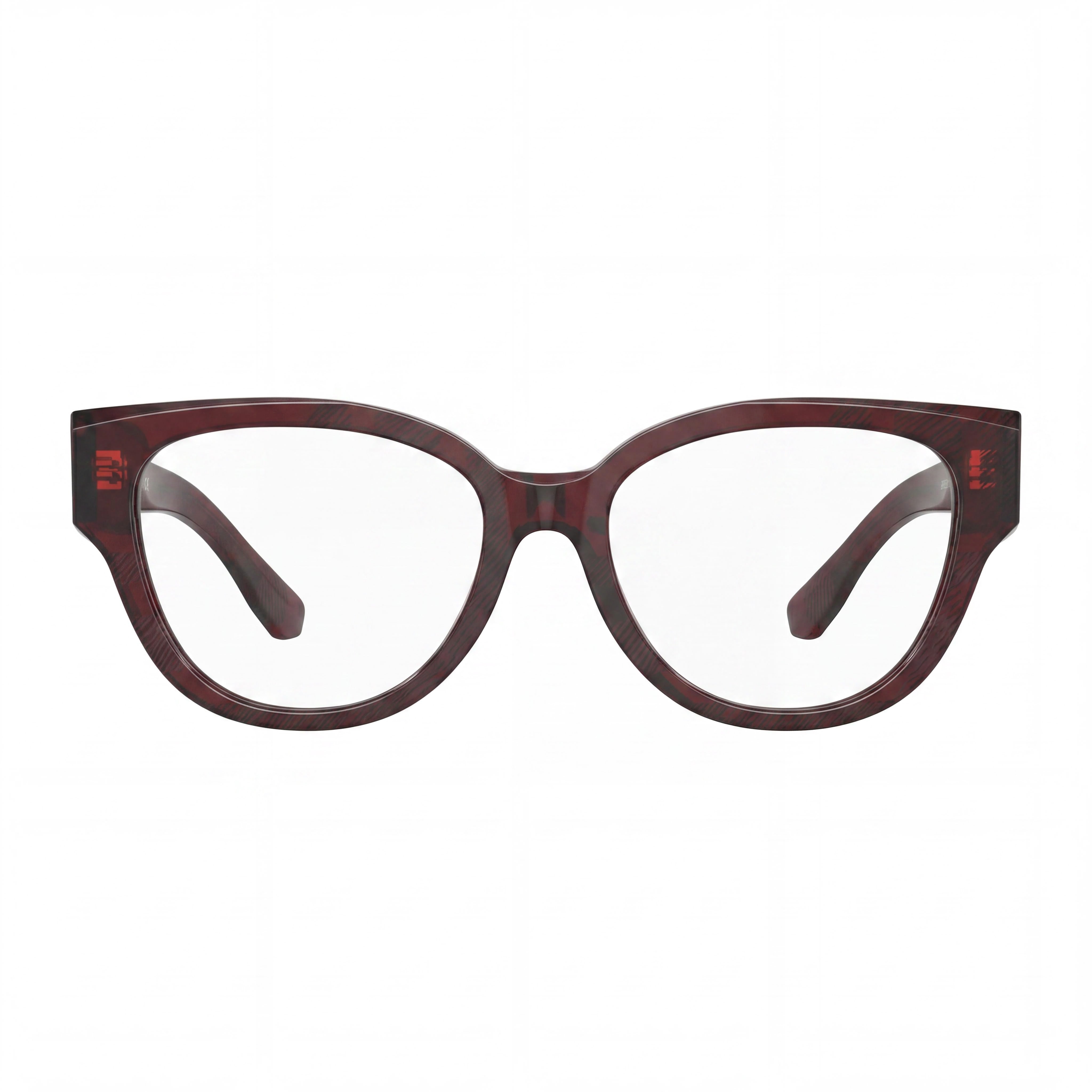 BURBERRY 0BE2421 Calibre 51 Authentic Classic Style Eyewear with Red Frame, Designed for Unisex Wearers, Photo 2