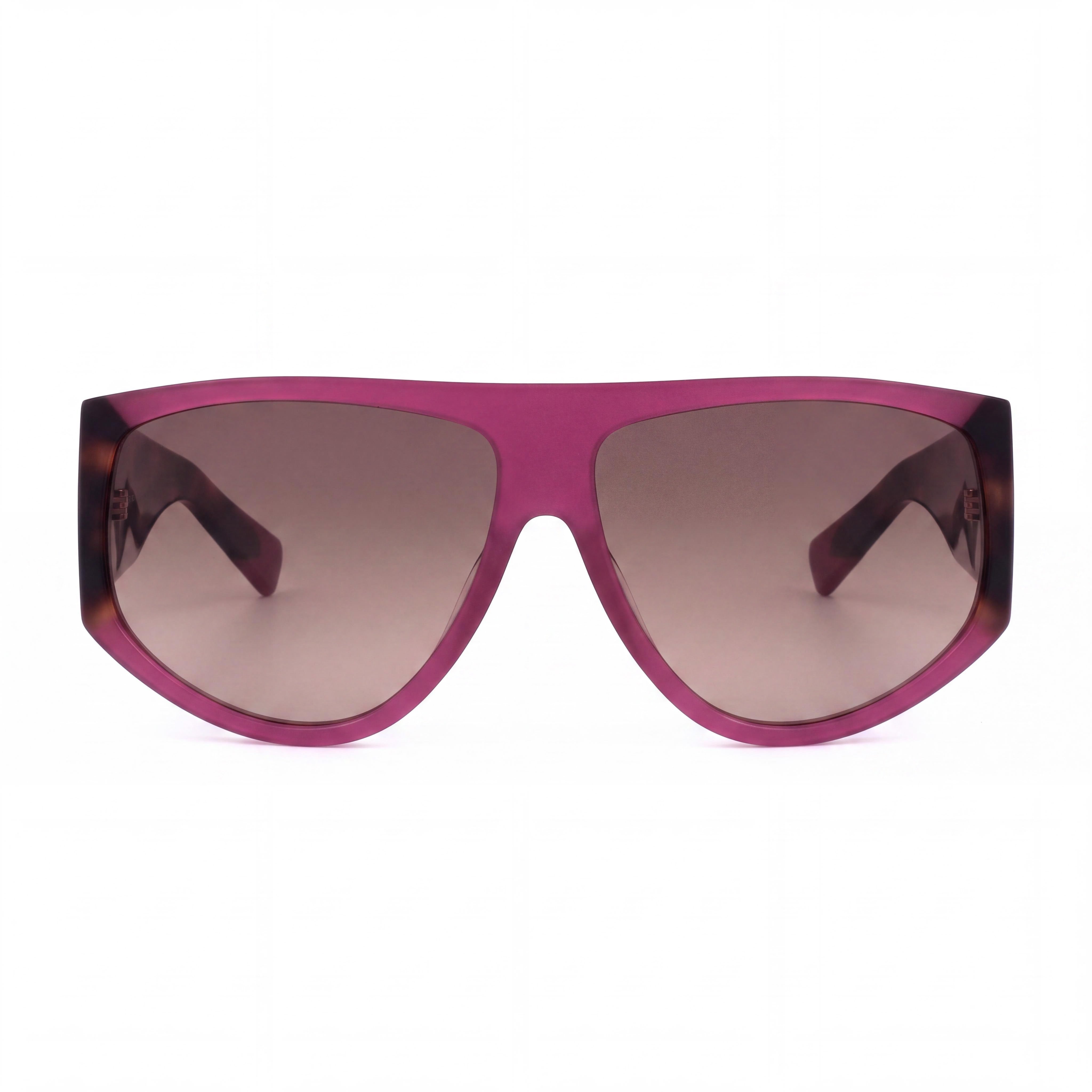 M Missoni Missoni Seasonal Women's Sunglasses, Cyclamen Havana Brown Acetate Frame, Non-Polarized, RX-Able, 61mm, Photo 2