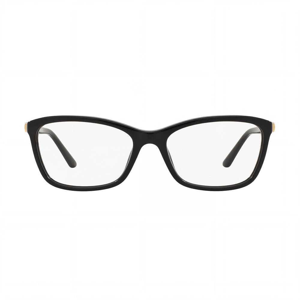 Gafas Versace Rectangular Ve3186 Unisex Montura Plástico Negro Lente 54mm Puente 16mm Varilla 140mm