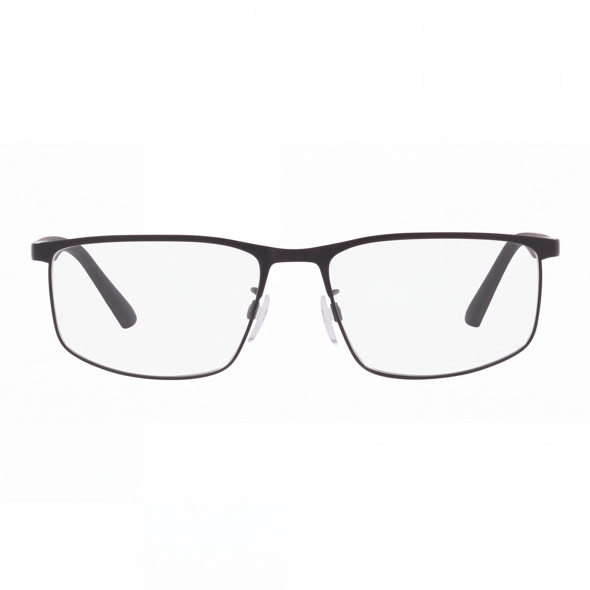 Gafas Emporio Armani Ea1131 unisex, con montura de metal negro mate rectangular y lente de 54 mm de ancho, Photo 2