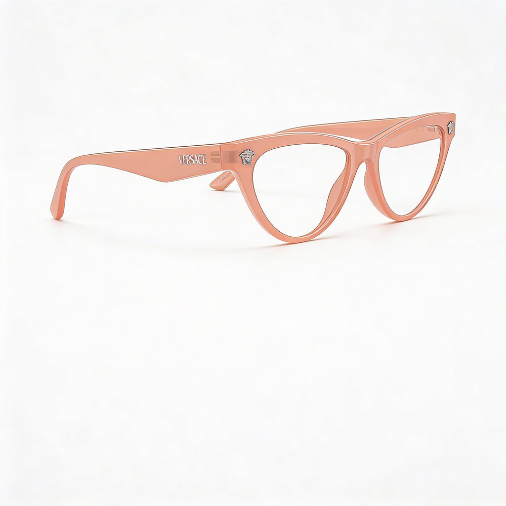 Versace Ve 3364 U Women's Pink Opal Injected Eyeglasses 52mm