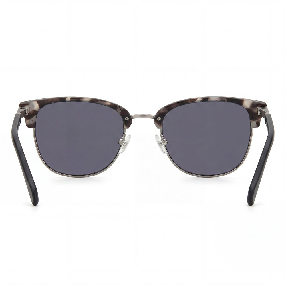 Gafas de sol Fossil Fos 2113/G/S unisex, montura de poliamida gris habana rutenio, lentes grises con protección UV, 51 mm