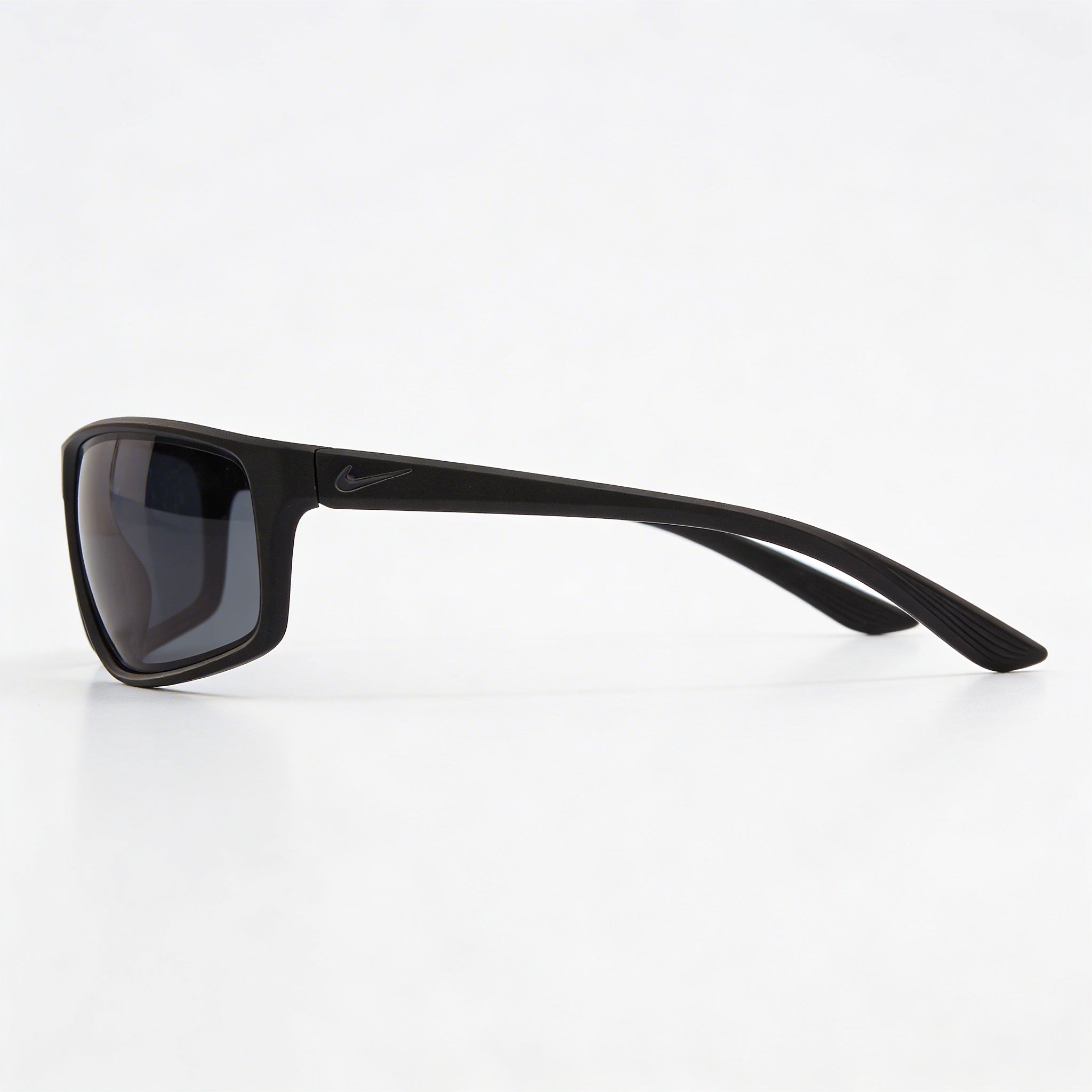 Gafas de sol deportivas unisex Nike, acero de aleación antracita negro mate, lentes gris oscuro UV 400, 66-15-135, Photo 3