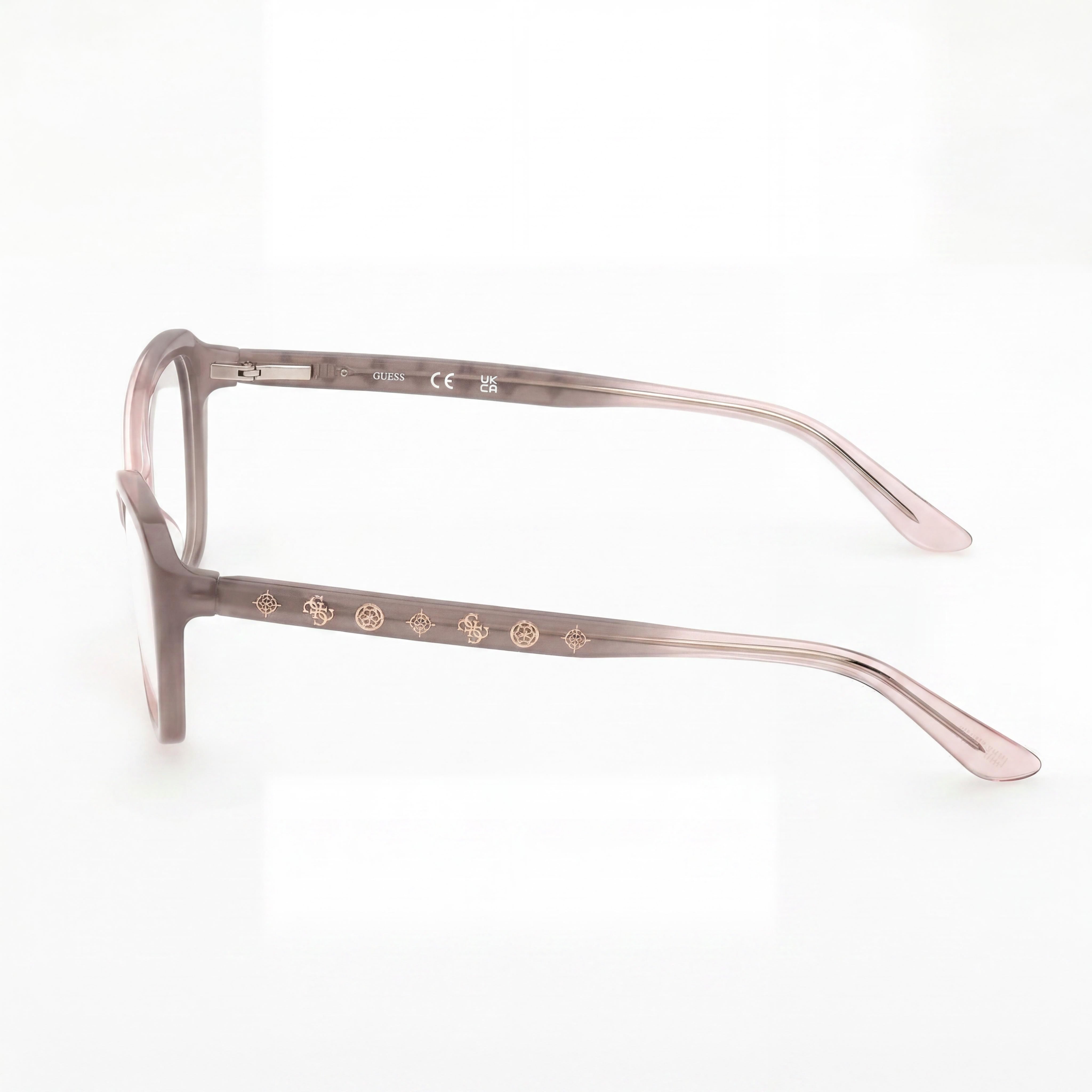 GUESS Women's Eyewear Grey Gradient Plastic Frame 54mm Lens Width, Photo 3