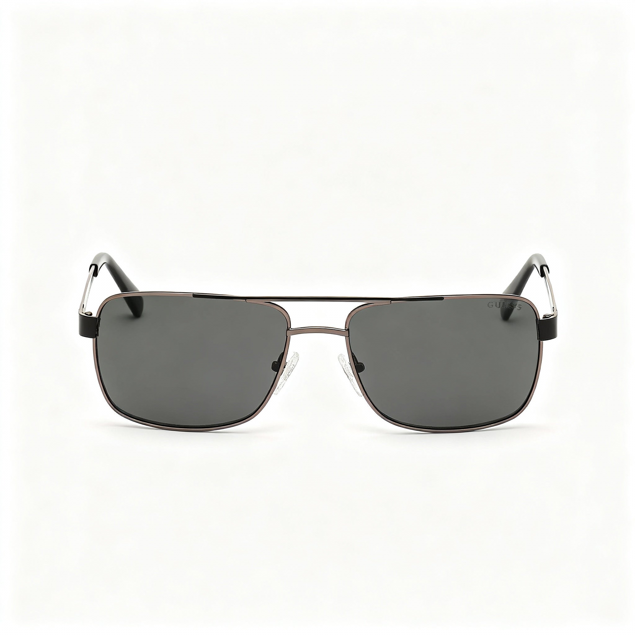 GUESS Gu6968 Men's Plastic Gunmetal Frame with Acetate Smoke Polarized UV Protected Lenses 58mm, Photo 2