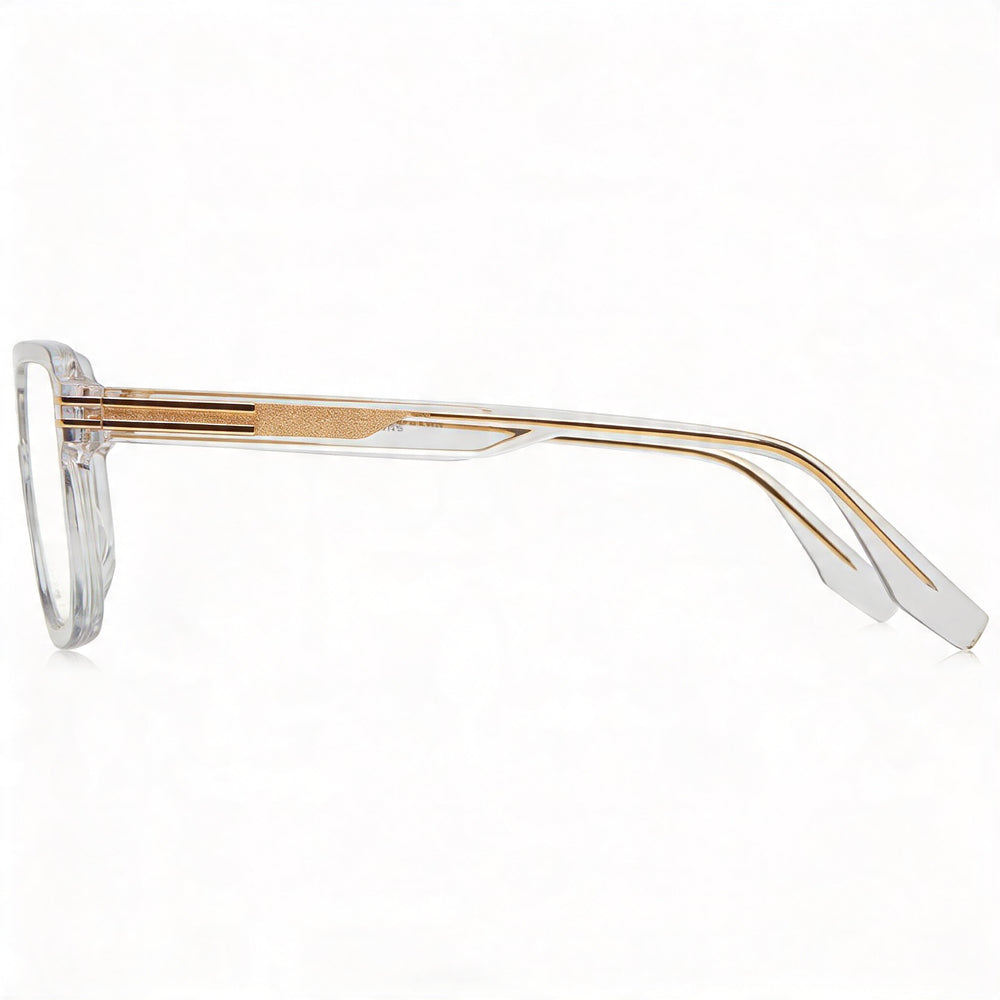 Marc Jacobs Modern Men's Crystal Acetate Frame Non-Polarized Polycarbonate Lenses Eyewear 56mm Lens Width