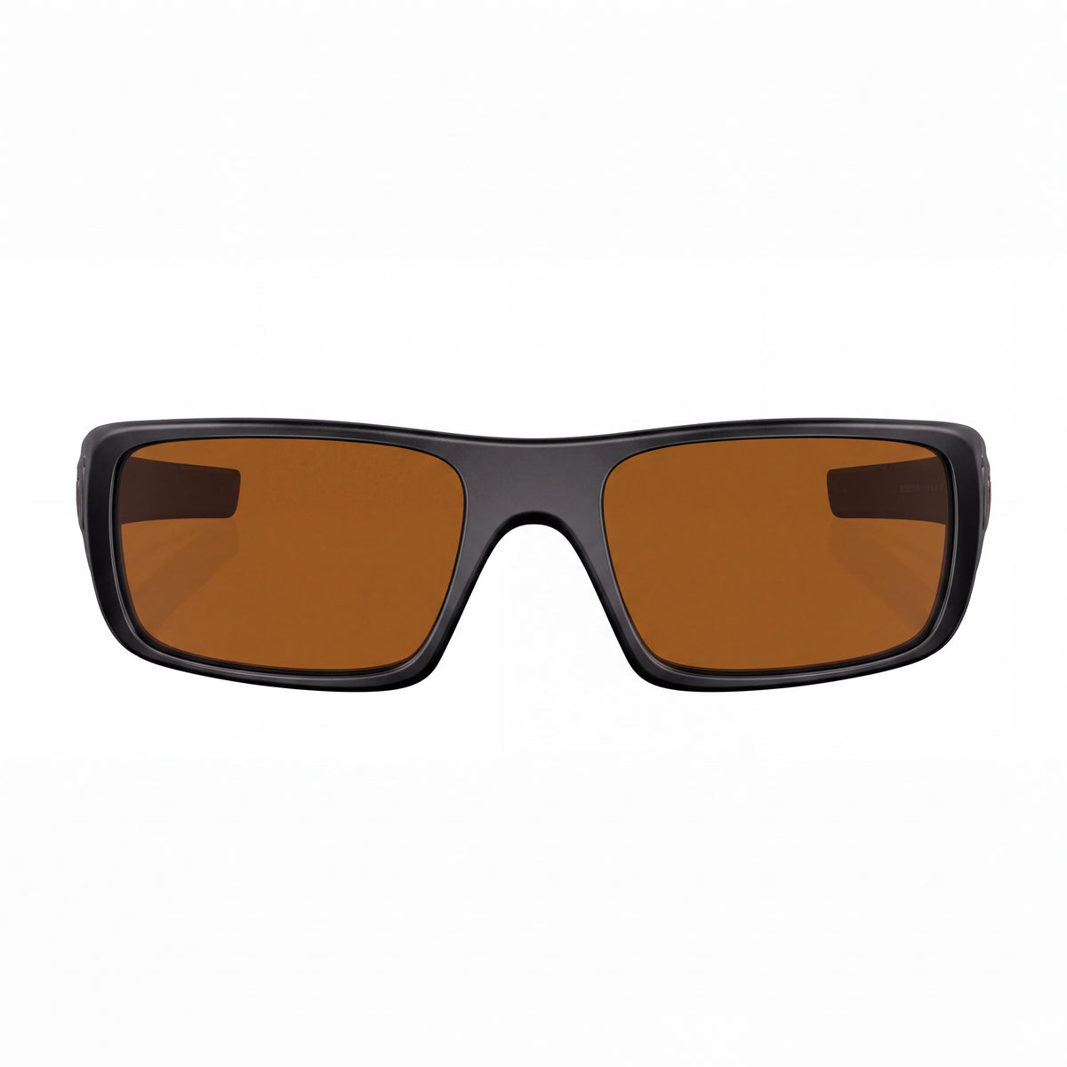 Gafas de sol Oakley Crankshaft unisex, montura rectangular de O_Matter negro mate, lentes color bronce oscuro, protección UV, 60 mm, Photo 2