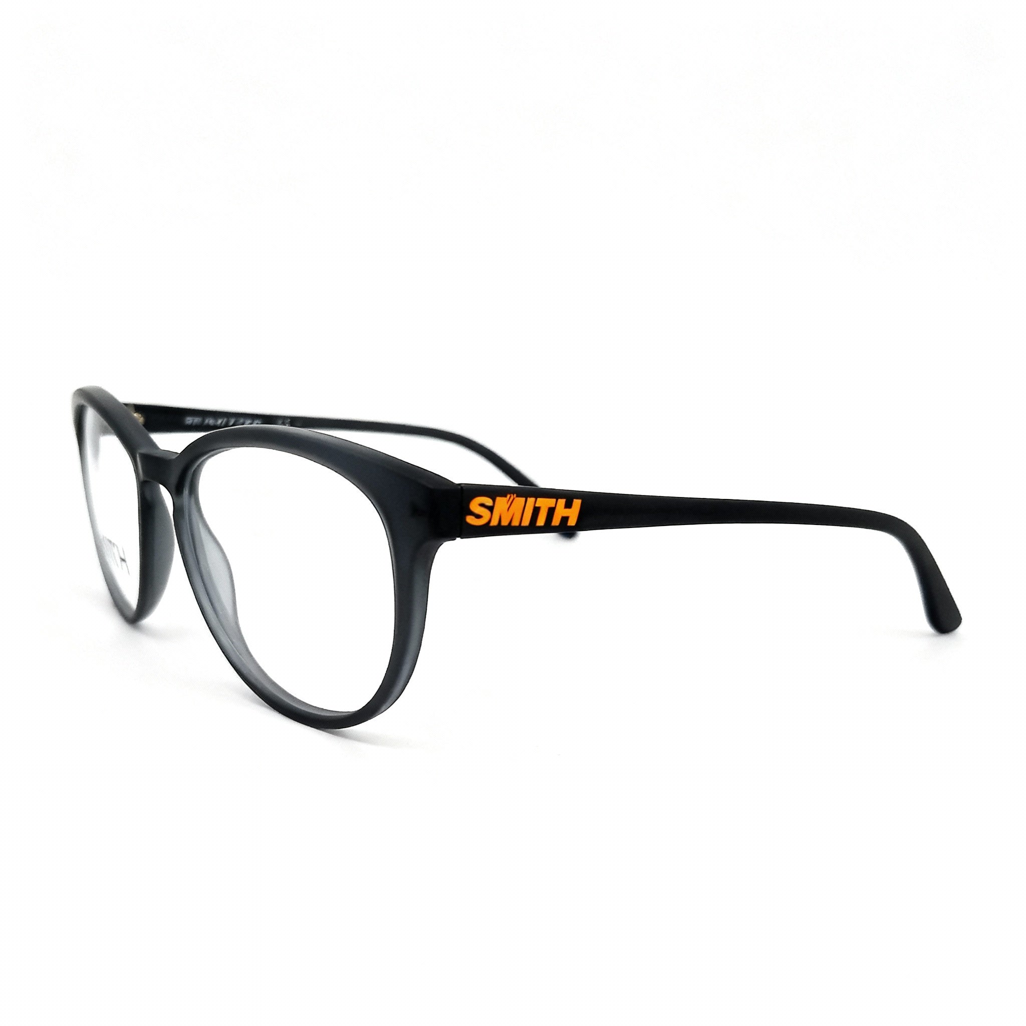 SMITH Finley 0G37 Men's Full Rim Rectangular Plastic Eyeglasses Matte Gray with Non-Polarized Demo Lenses 51-16-140, Photo 3