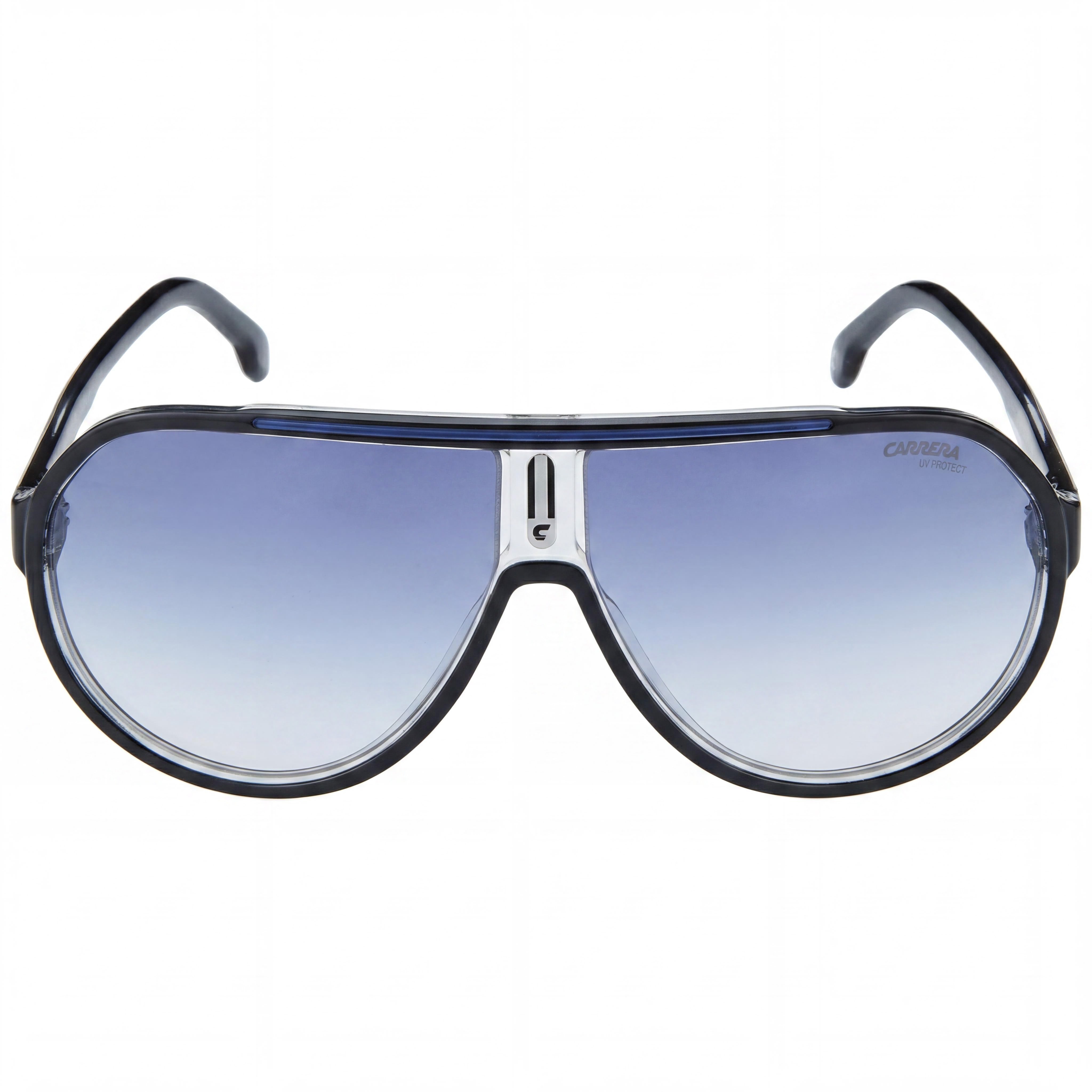 Gafas de sol rectangulares Carrera negras y rojas para hombre, 64 mm, Photo 2