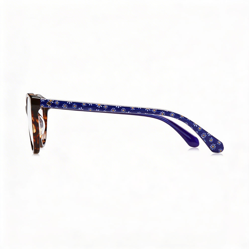 Gafas de sol Kate Spade New York Modern para mujer con montura de acetato color Habana y lentes de 46 mm de ancho