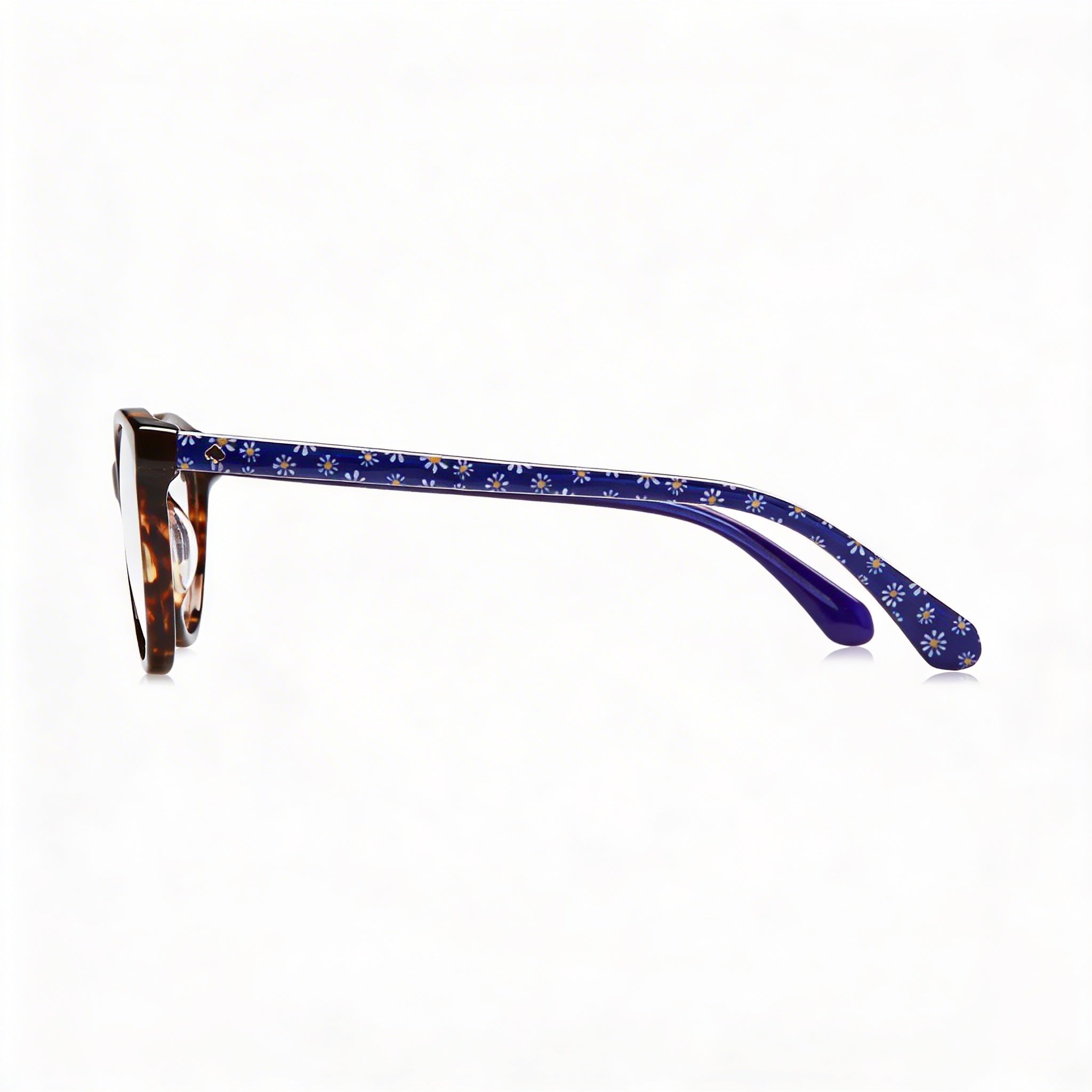 kate spade new york Modern Women's Havana Color Acetate Frame Eyewear for 46mm Lens Width, Photo 2