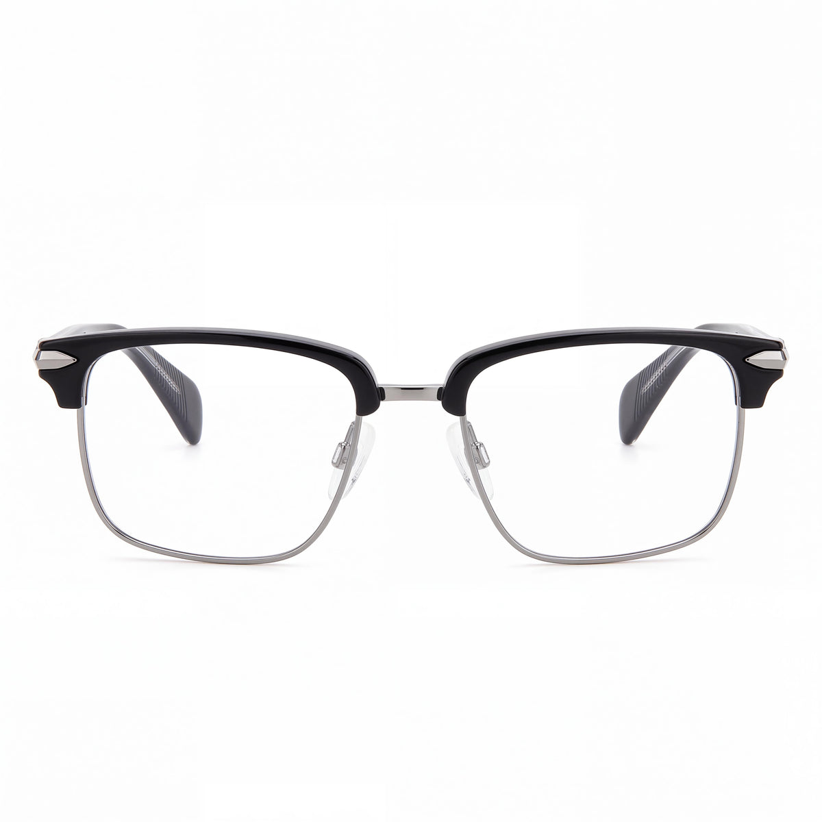 Gafas de sol modernas para hombre rag & bone con montura de acero aleado y lentes de policarbonato negras 53-18-140mm, Photo 2
