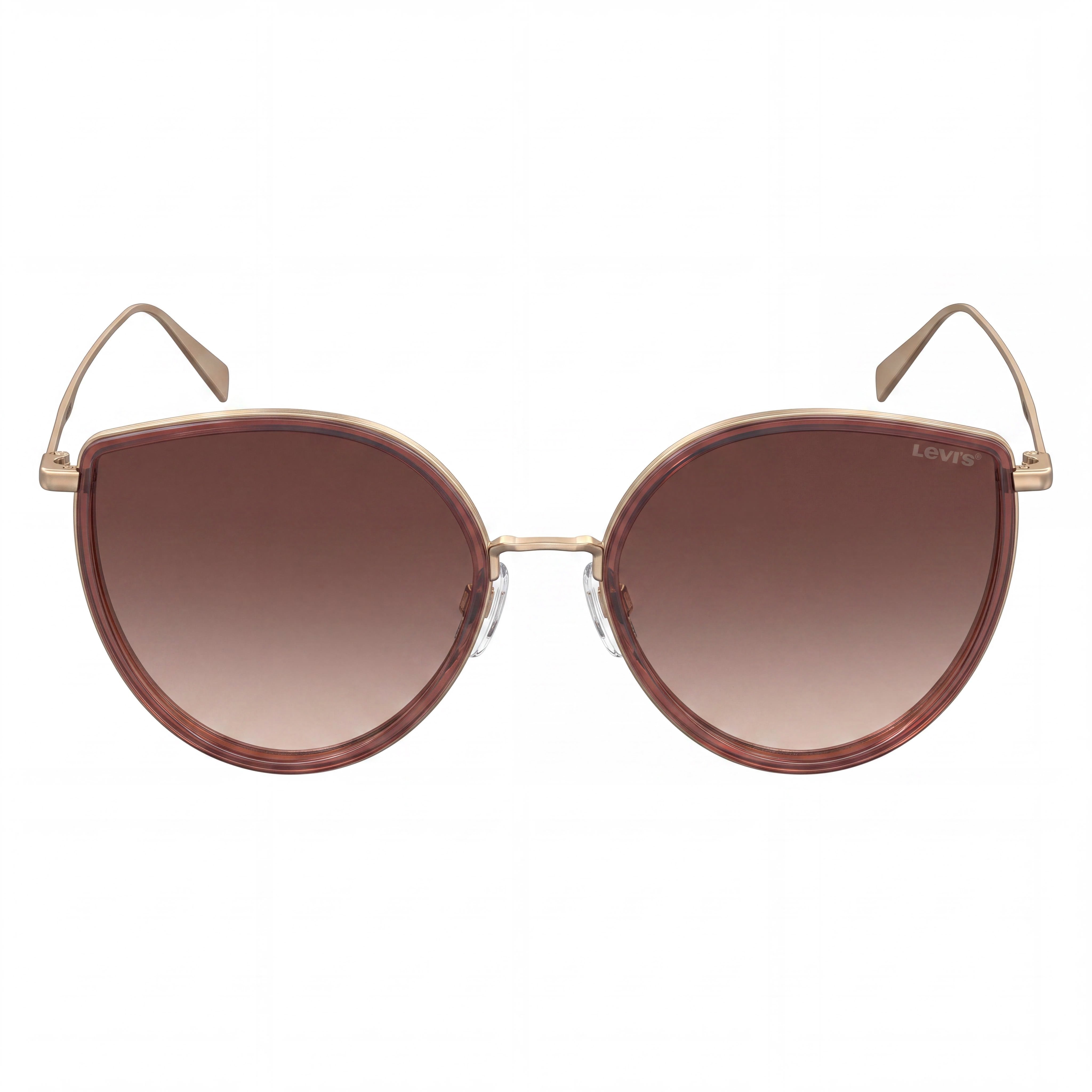 Levi's LV 5011 Casual Men's Brown Stainless Steel Frame Brown Shaded Non-Polarized UV Protection Sunglasses 56mm, Photo 2