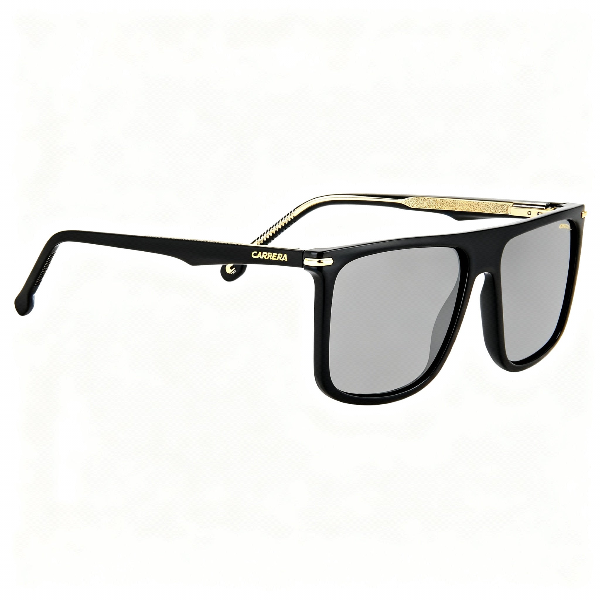 Carrera 278/S Men's Black Gold Plastic Frame Non-Polarized Lenses with UV 400 Protection Sunglasses 58mm, Photo 3