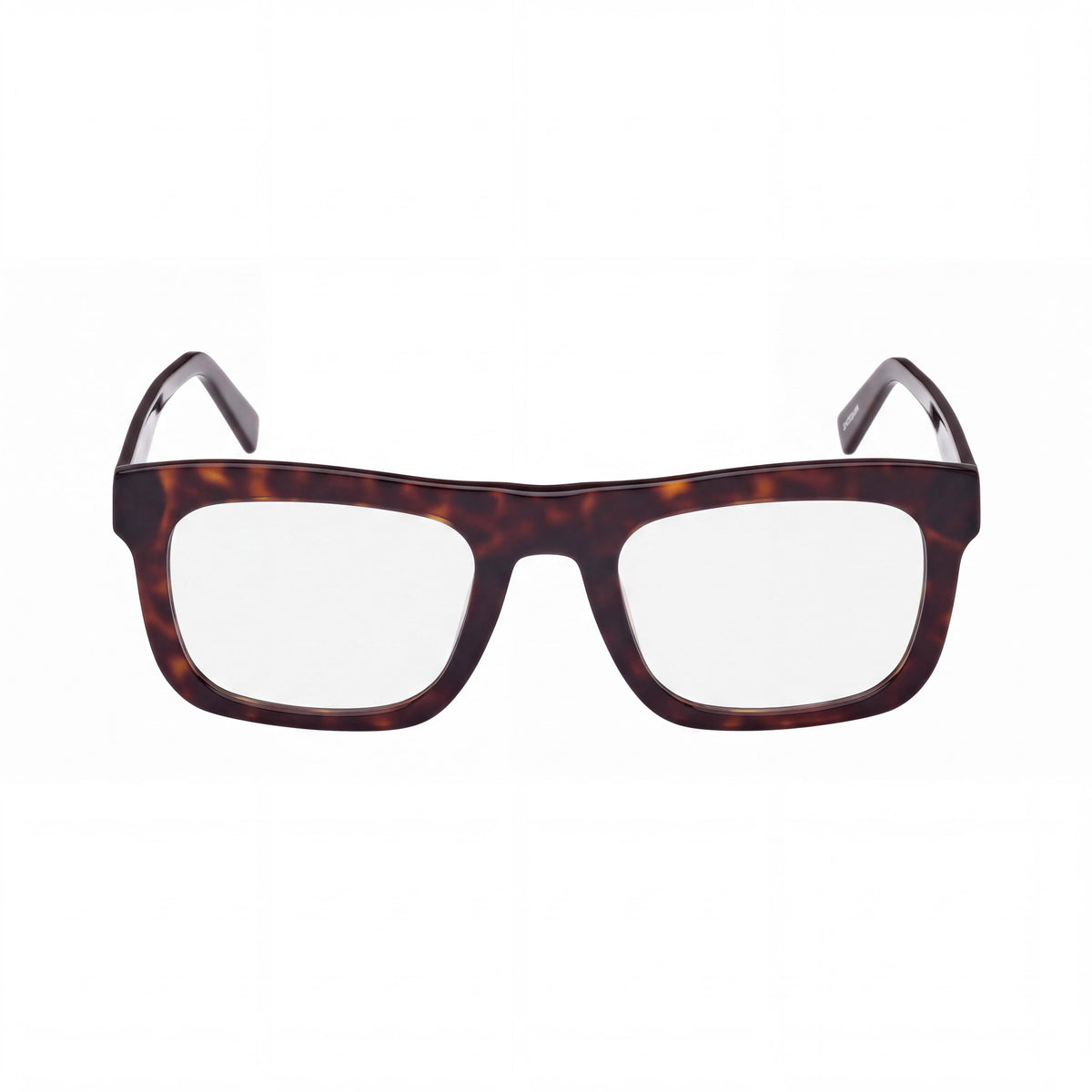Montura óptica unisex Ermenegildo Zegna EZ5276 de plástico color Habana oscuro con lentes transparentes 52-22-145, Photo 2