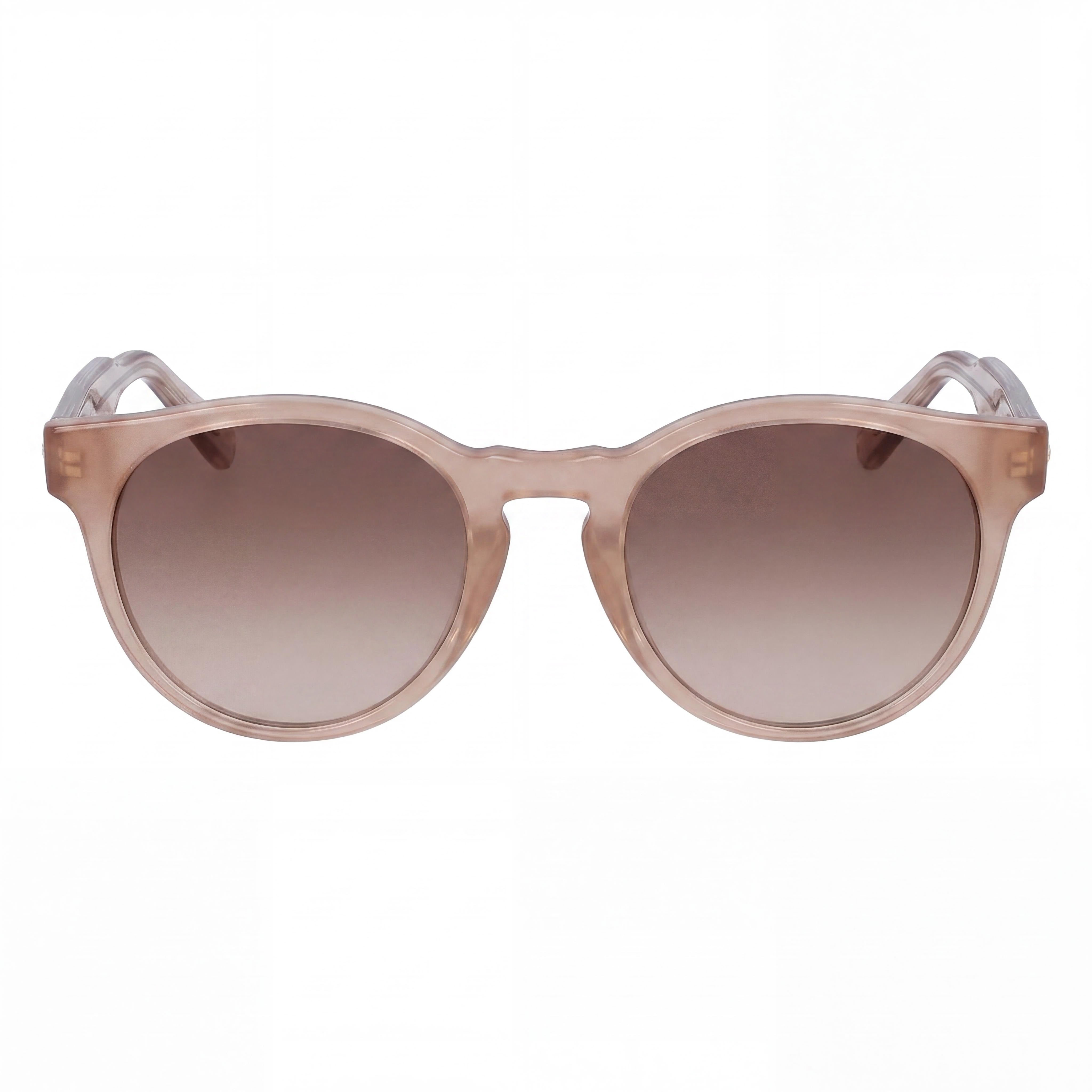 Gafas de sol no polarizadas para mujer Ferragamo SF1068S de plástico marrón con cristales de teacup y 100% protección UV de 52 mm, Photo 2