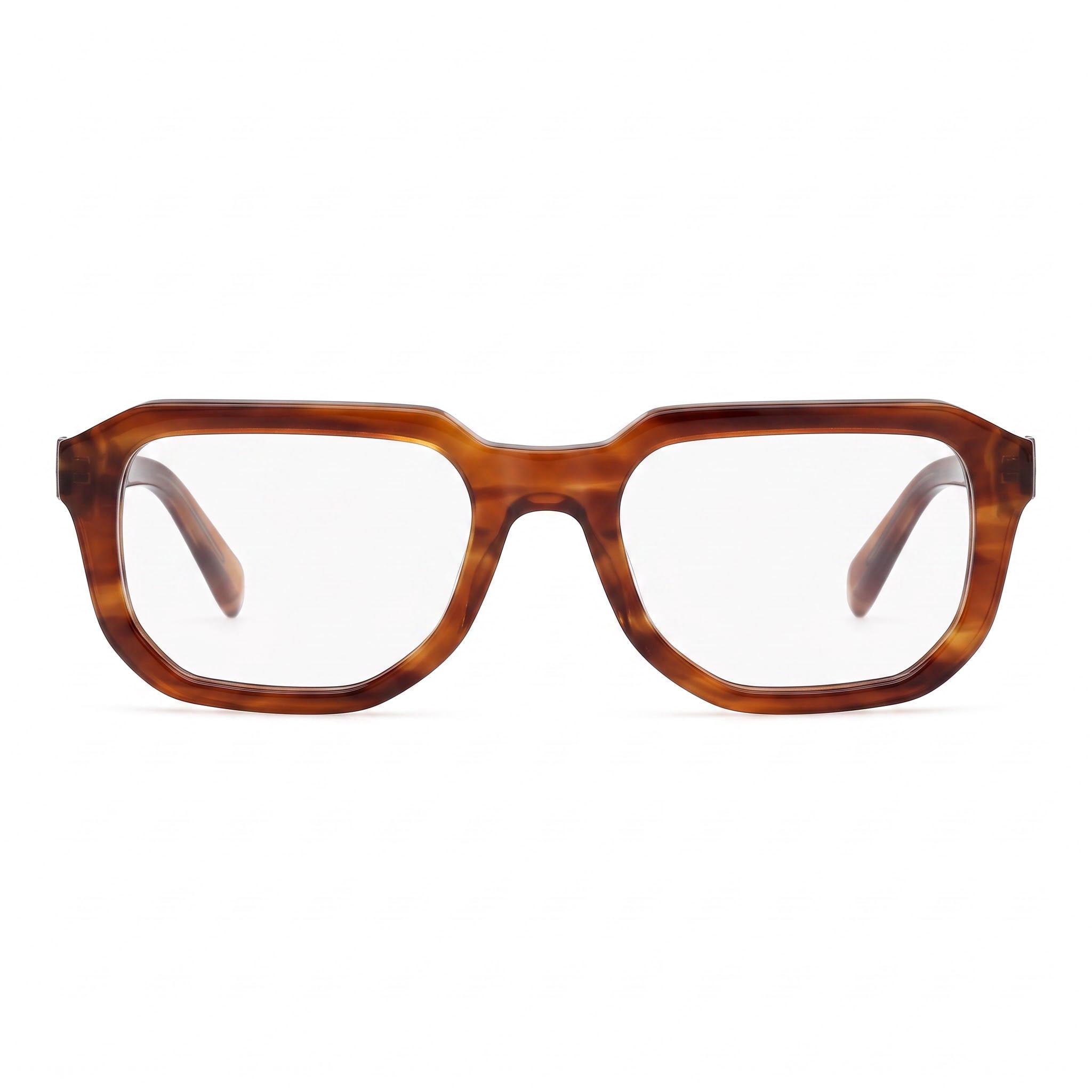 GUESS Gu50332 Men's Light Brown/Horn Plastic Optical Frames Lens 52mm Bridge 19mm Temple 140mm, Photo 2