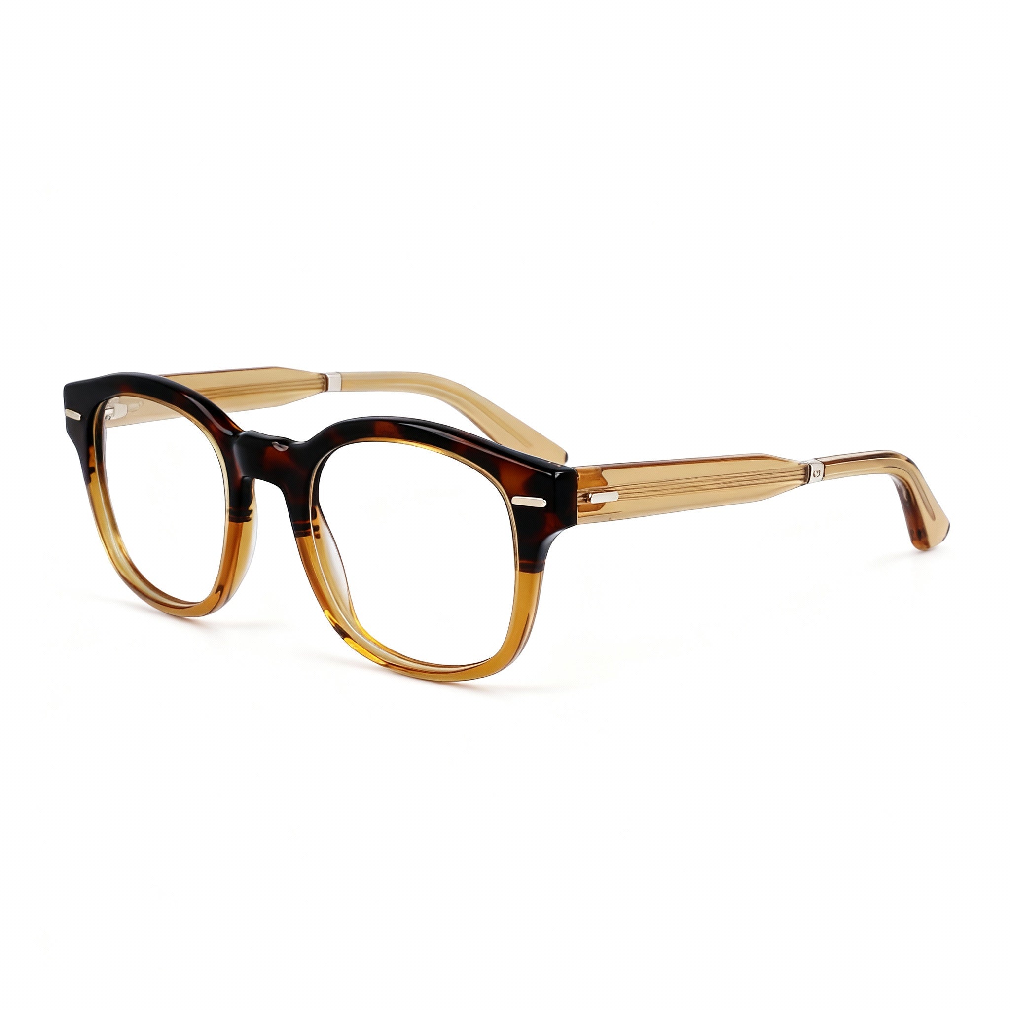 Gafas de sol unisex Calvin Klein CK23511 de policarbonato polarizado marrón metalizado Havana (49-21-140 mm), Photo 3