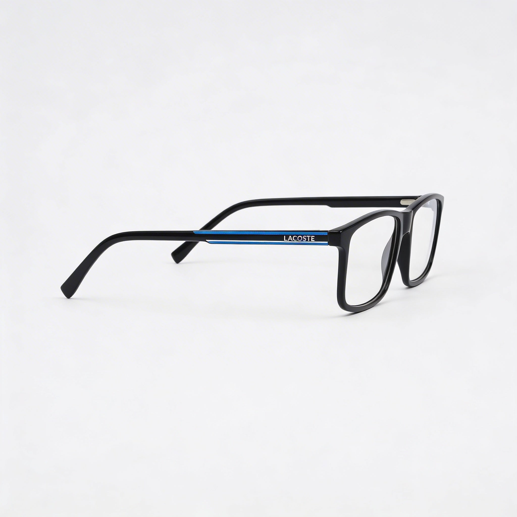 Gafas Oftálmicas Casual Lacoste L2858 para Hombre y Mujer con Montura Negra y Lentes de Plástico Transparente, 54-17-145, Photo 2