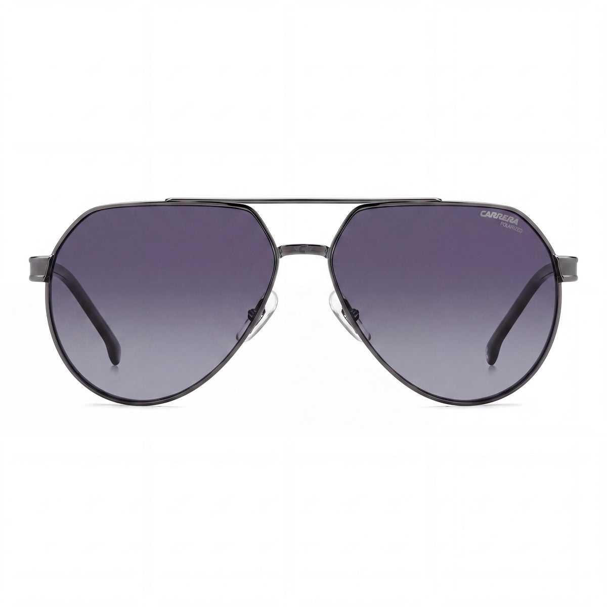 Carrera Casual Women's Dark Ruthenium Metal Grey Shaded Polarized UV Protection Sunglasses 62mm, Photo 2