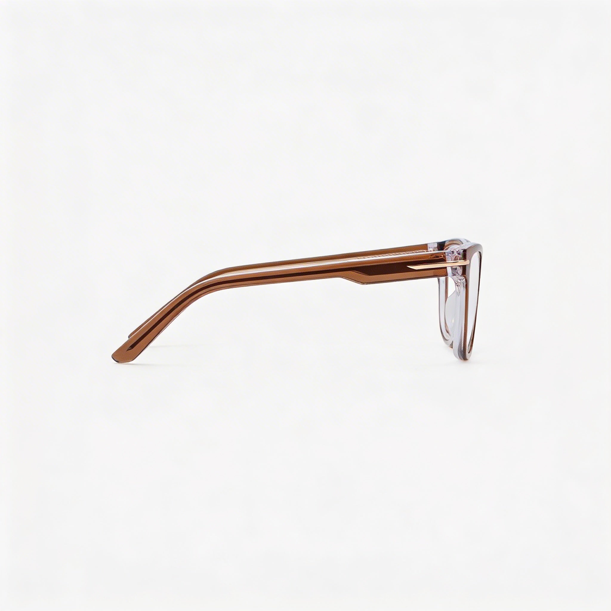 Nike 7176 Women's Optical Eyewear, Acetate Frame in Mink Crystal Laminate, Size 51-18-140, Photo 3