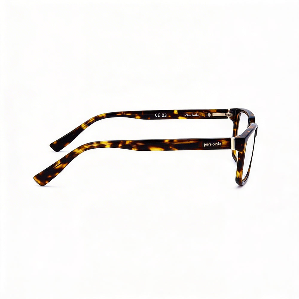 Pierre Cardin P.C. 6162 5MI 55 Men's Acetate Havana Rectangle Non- Eyeglasses 55mm