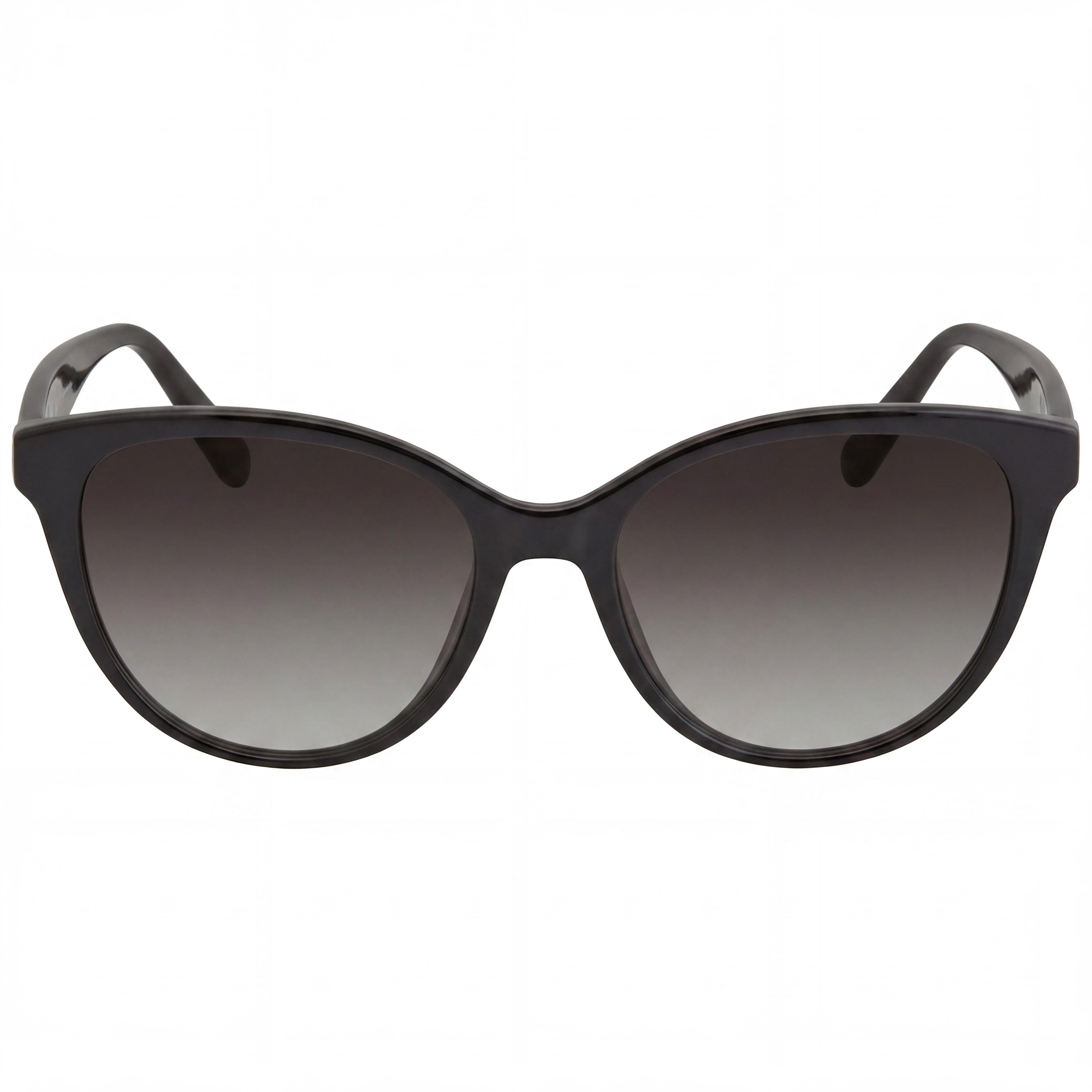 Salvatore Ferragamo SF1073S Women's Black Plastic Cat Eye Grey Gradient UV Protected Sunglasses 54mm, Photo 2