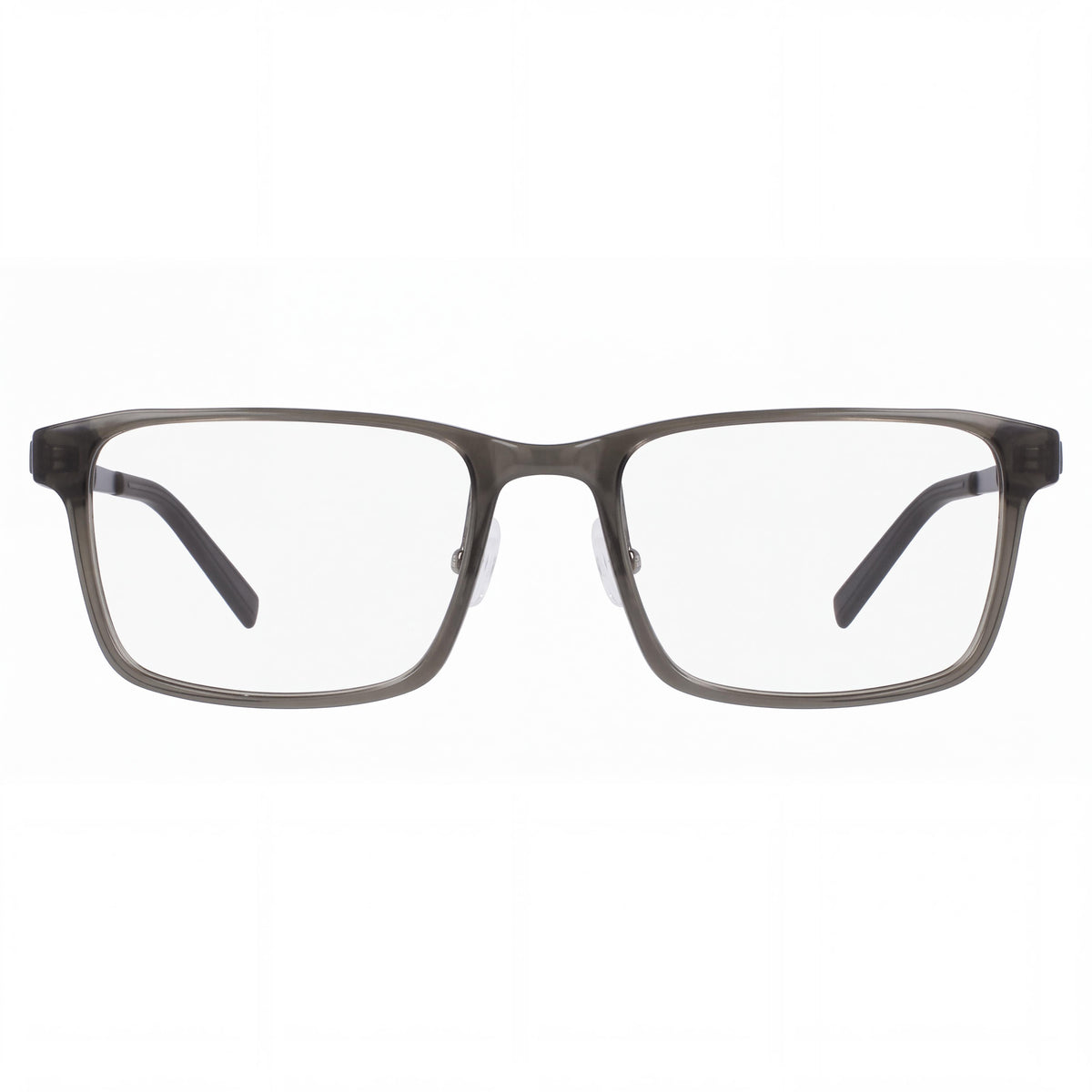 Flexon Modern EP8008 59324 Unisex Alloy Steel Frame Eyeglasses with Polycarbonate Lenses Grey Crystal 55-19-140mm, Photo 2