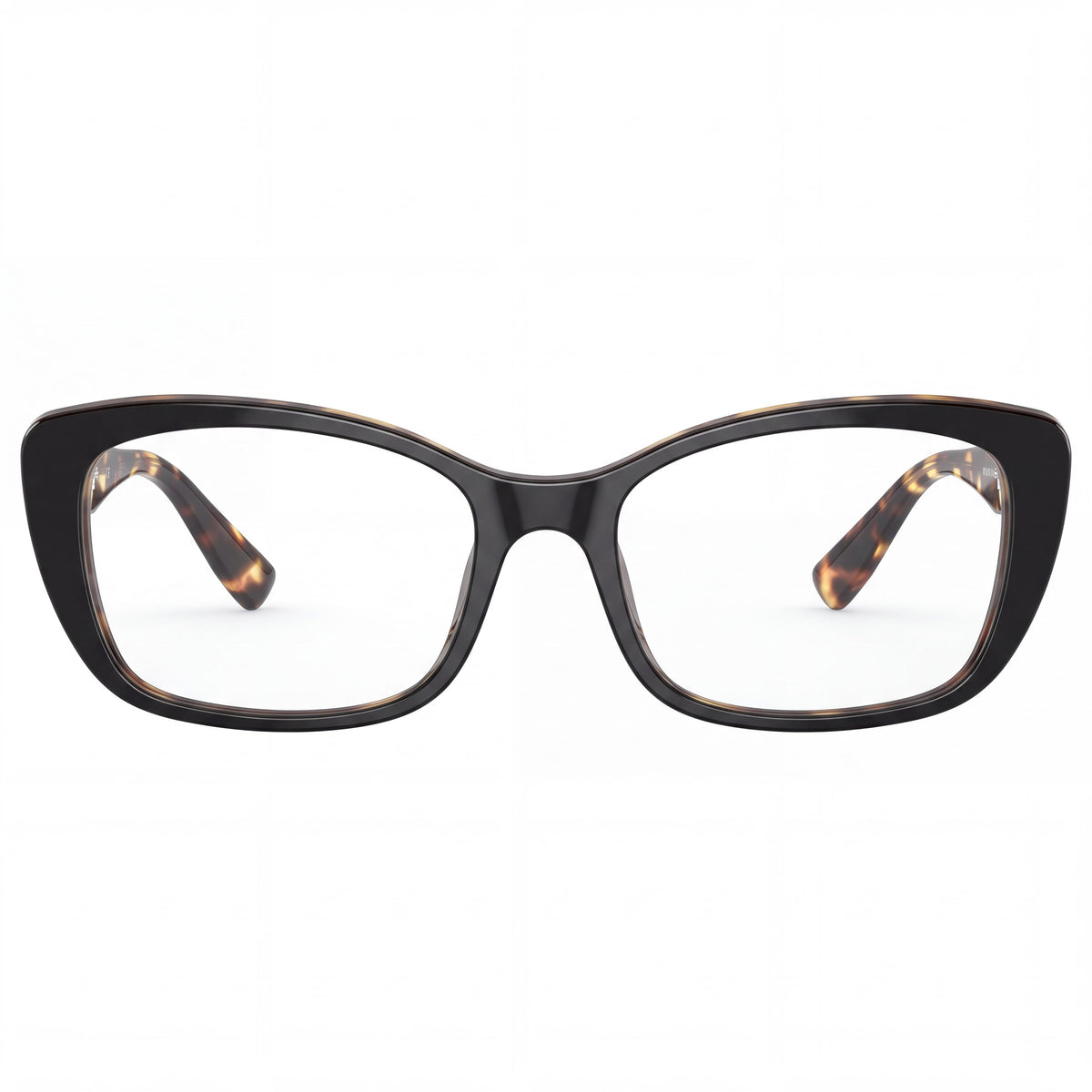 Miu Miu Mu 7tv Men's Light Havana Top Black Plastic Frame Sunglasses 53mm Lens Width, Photo 2