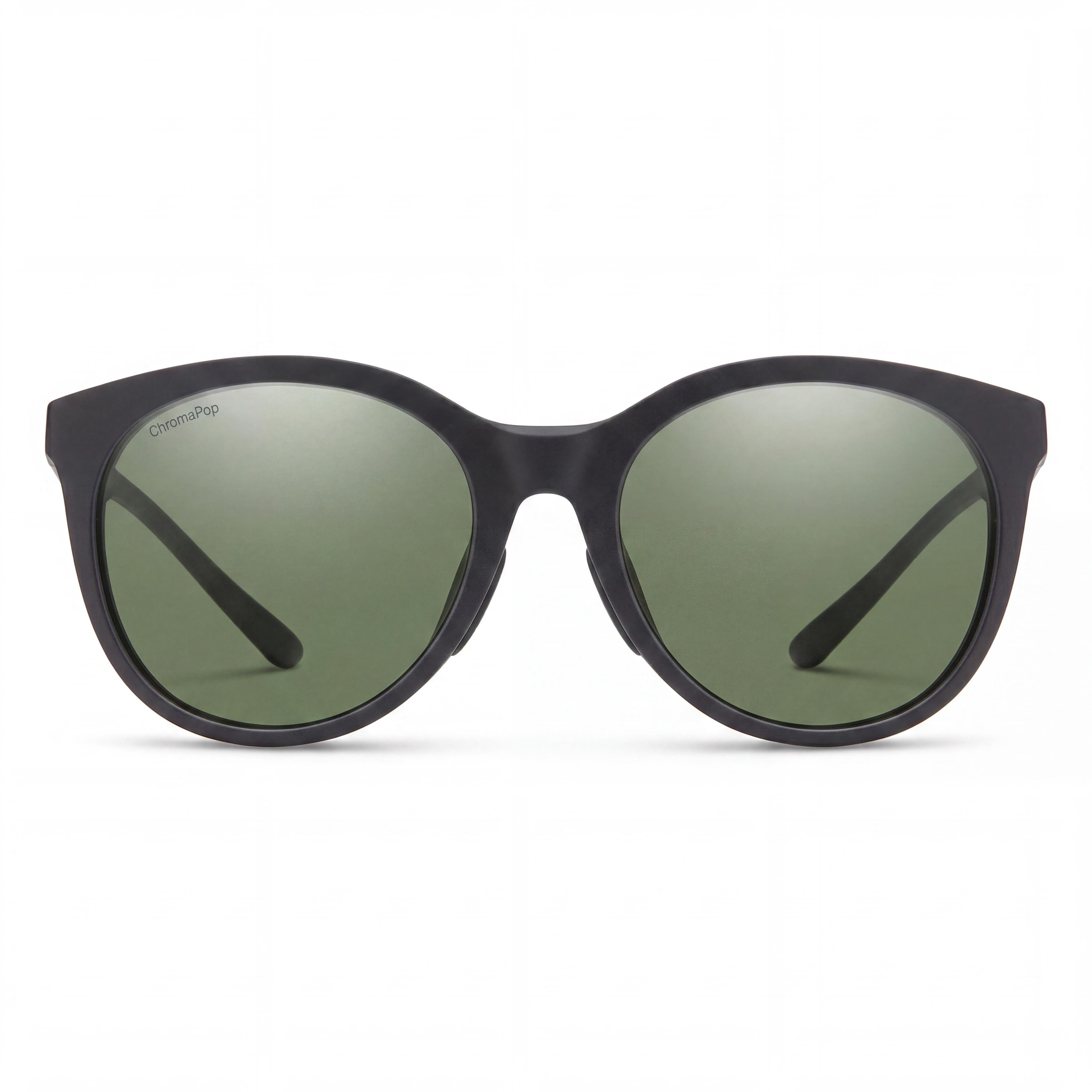 Smith Bayside Unisex Metal Matte Black Frame ChromaPop Polarized Gray Green Lenses UV Protected 54mm Sunglasses, Photo 2