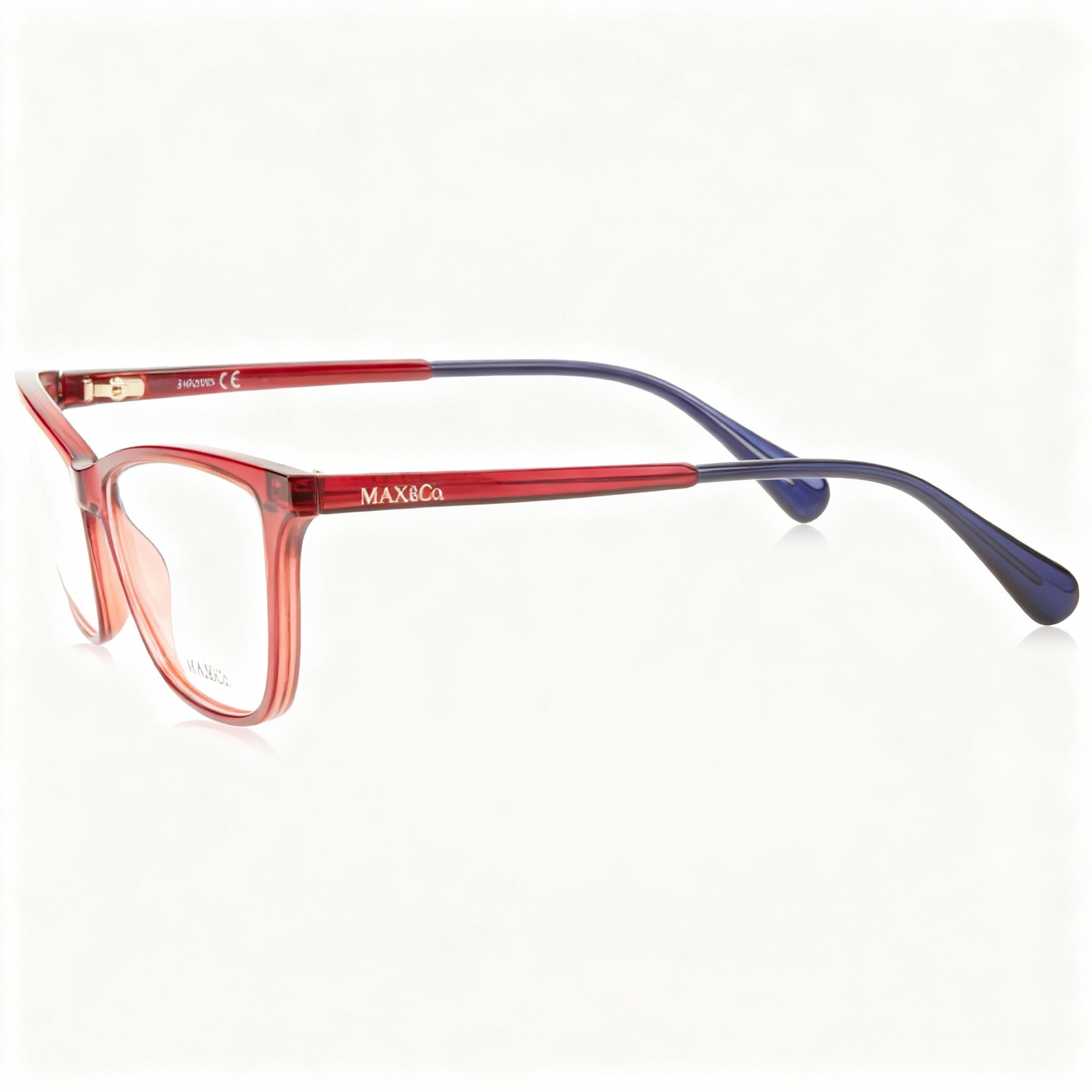 Max & Co. MO5038 Modern Style Injected Frame Eyeglasses for Women with Polycarbonate Lenses 56mm, Photo 3