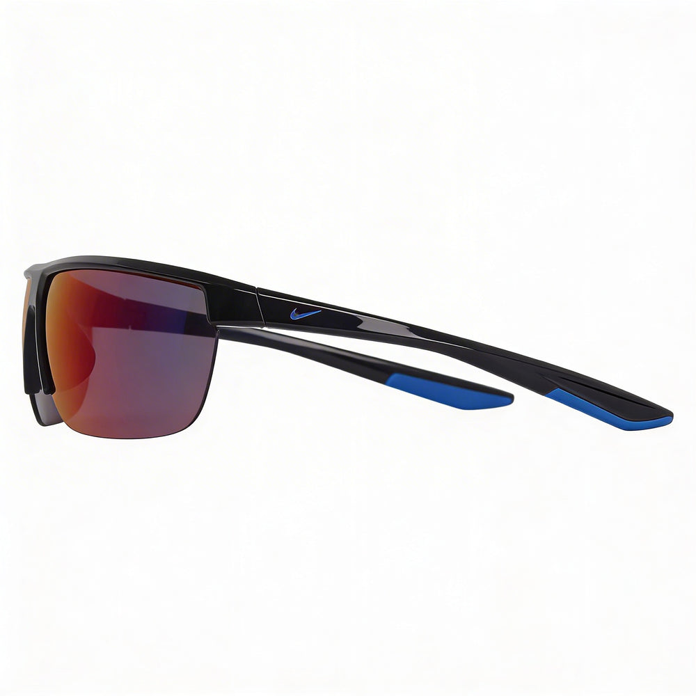 Nike Tempest Unisex Obsidian Pacific Blue Nylon Field Tint Lenses 60mm UV Protection