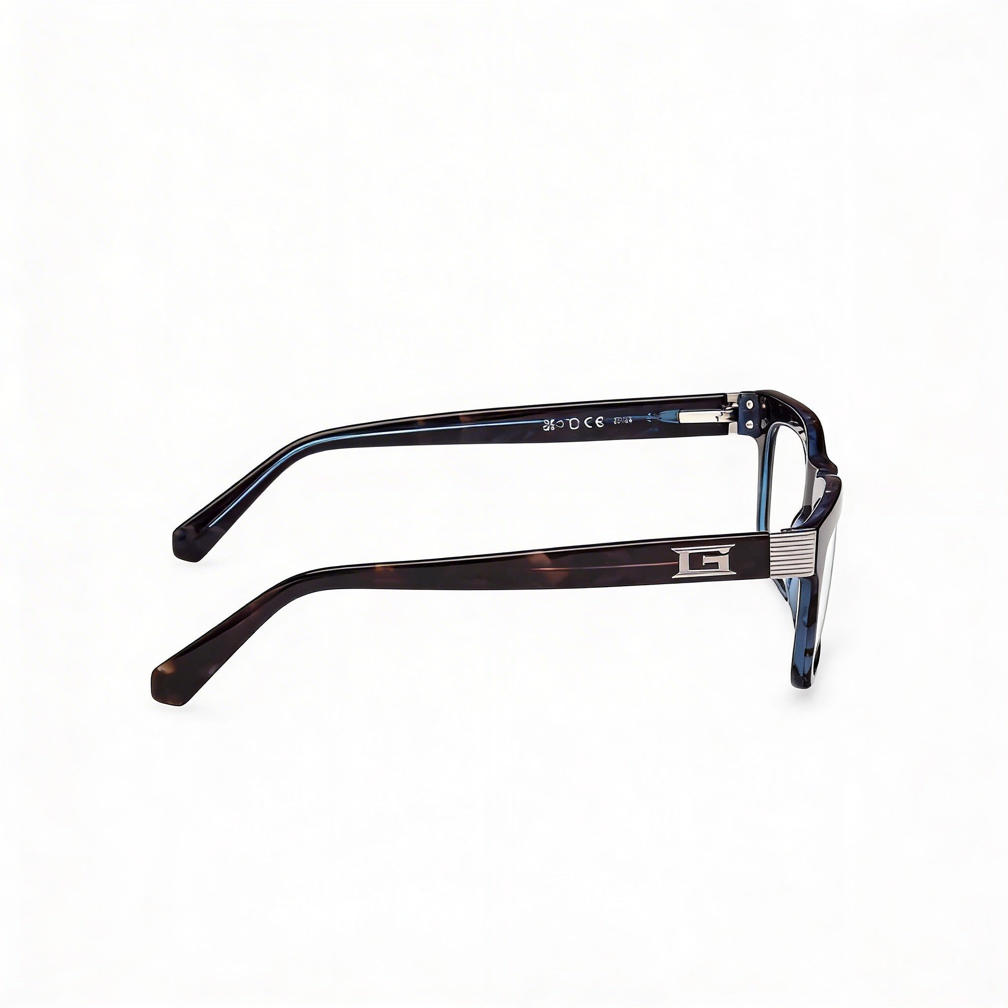 Gafas GUESS para hombre Gu50242 con montura de plástico rubia habana y lentes de policarbonato - Talla 53-20-145mm, Photo 3