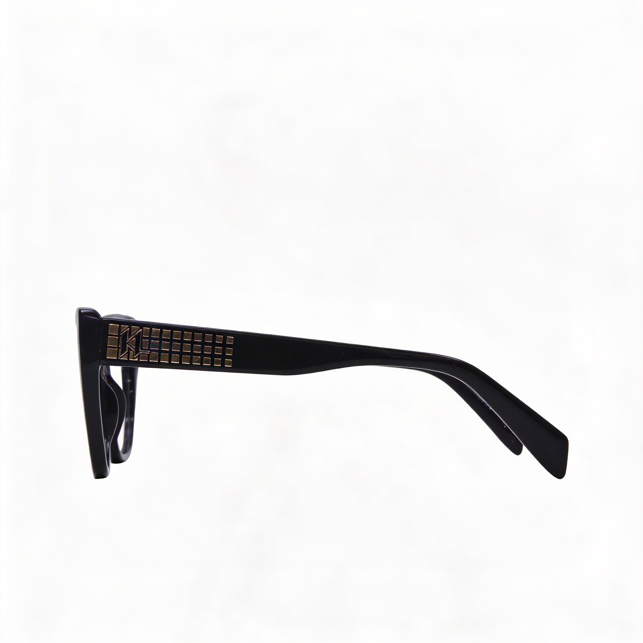 KARL LAGERFELD Modern Women's Sunglasses with Black Injected Frame and Non-Polarized Lenses 53mm, Photo 2