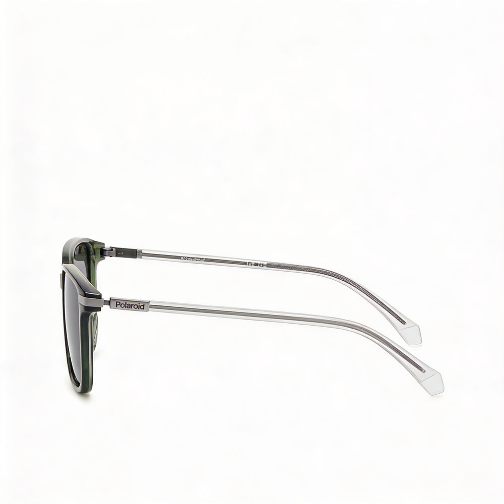 Polaroid Pld 4169/G/S/X Women's Polycarbonate Green Grey Frame Grey Polarized Lenses Sunglasses 54mm