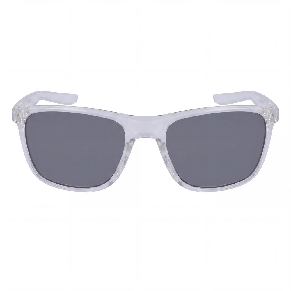 Gafas de sol Nike Essential Endeavor Nn Iu4694x para hombre, armazón de plástico cristalino gris oscuro, lentes gris oscuro, protección UV, 57-19-145