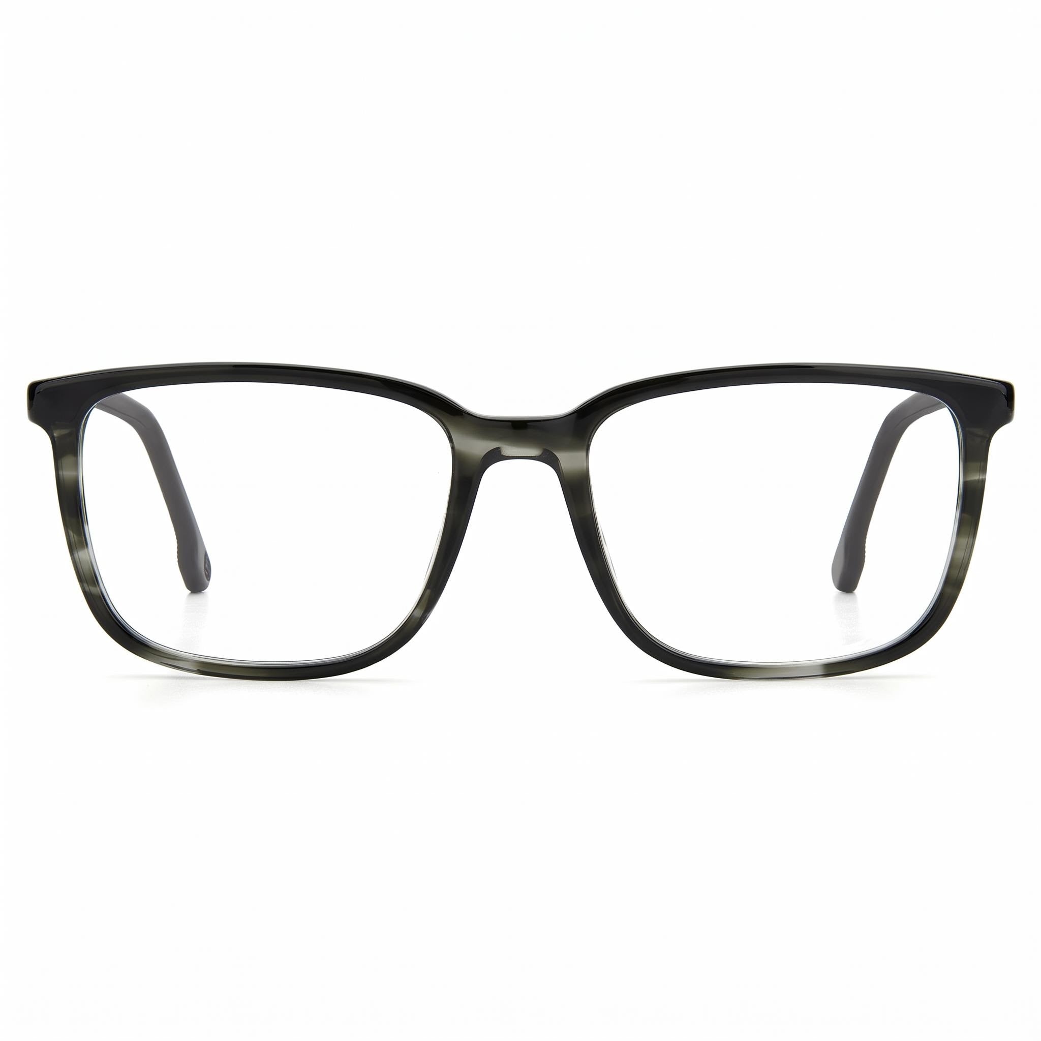 Gafas ópticas unisex Carrera 254 con montura de plástico de cuerno gris, lentes de policarbonato, 56 mm de ancho de lente, Photo 2