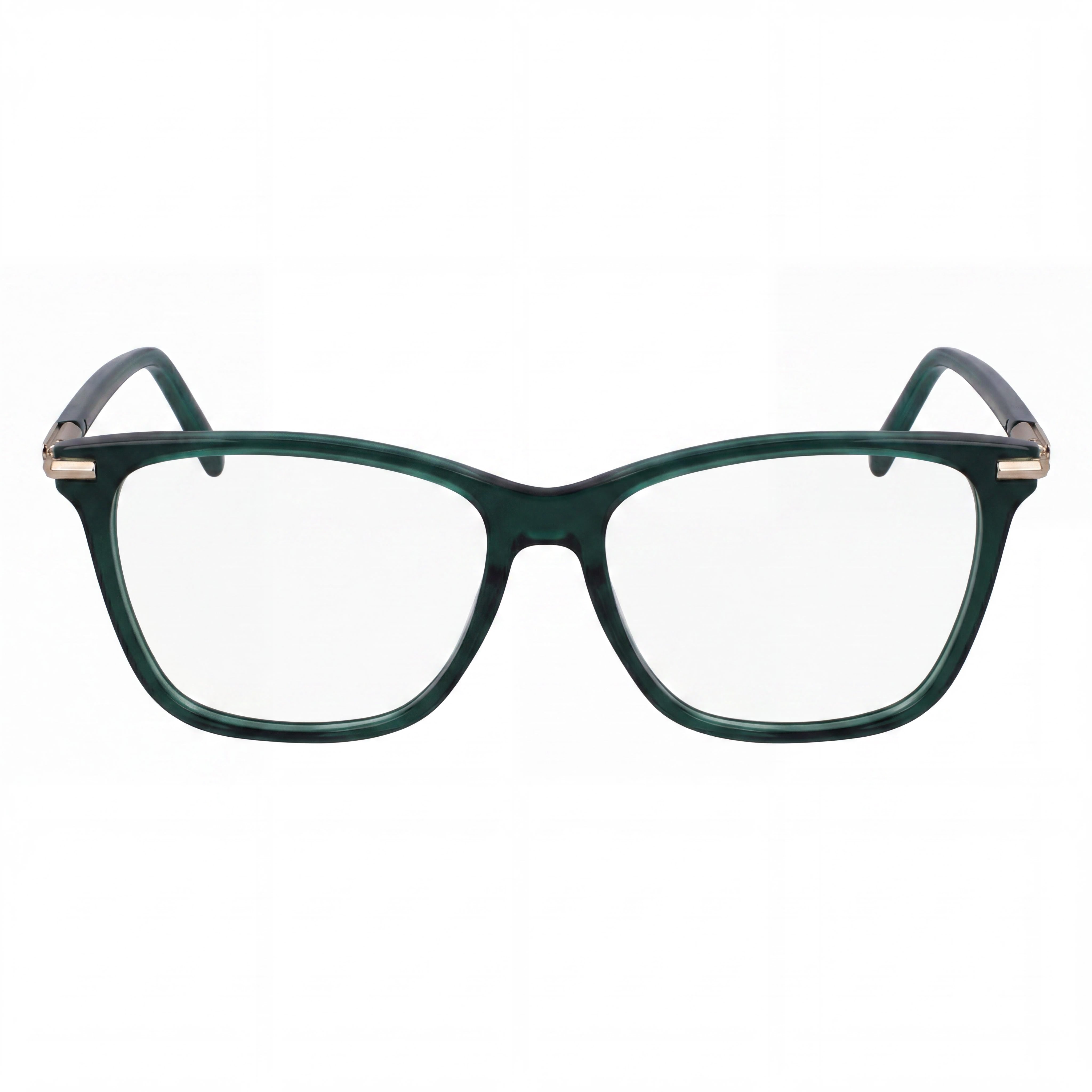 Ferragamo Sf3013 Men's Transparent Green Acetate Frame Eyewear with 53mm Lens, 15mm Bridge, and 140mm Temple Length, Photo 2