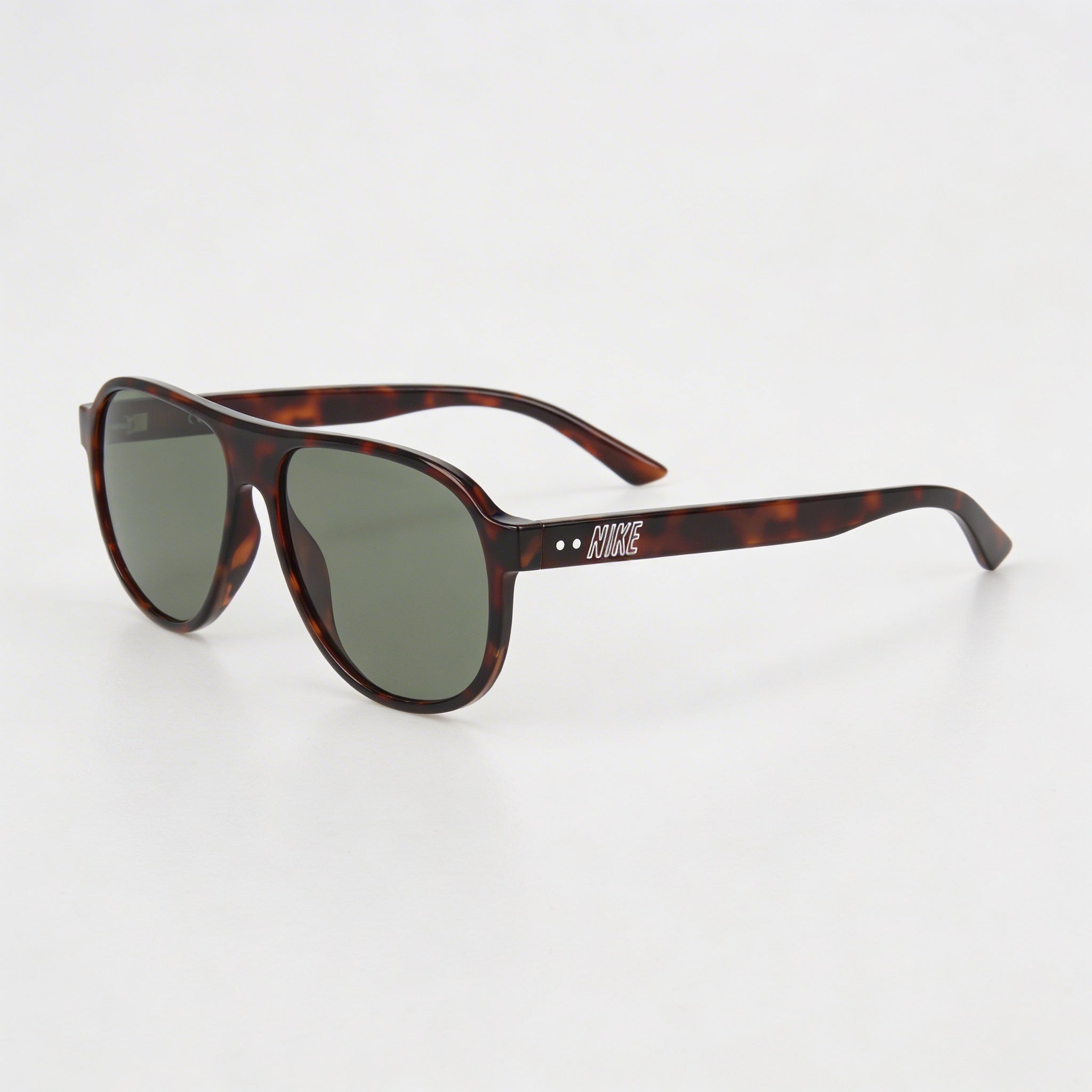 Nike Vintage Icon Unisex Sunglasses Tortoise Green Plastic Frame G15 Lenses 100% UVA/UVB Protection 59mm, Photo 3
