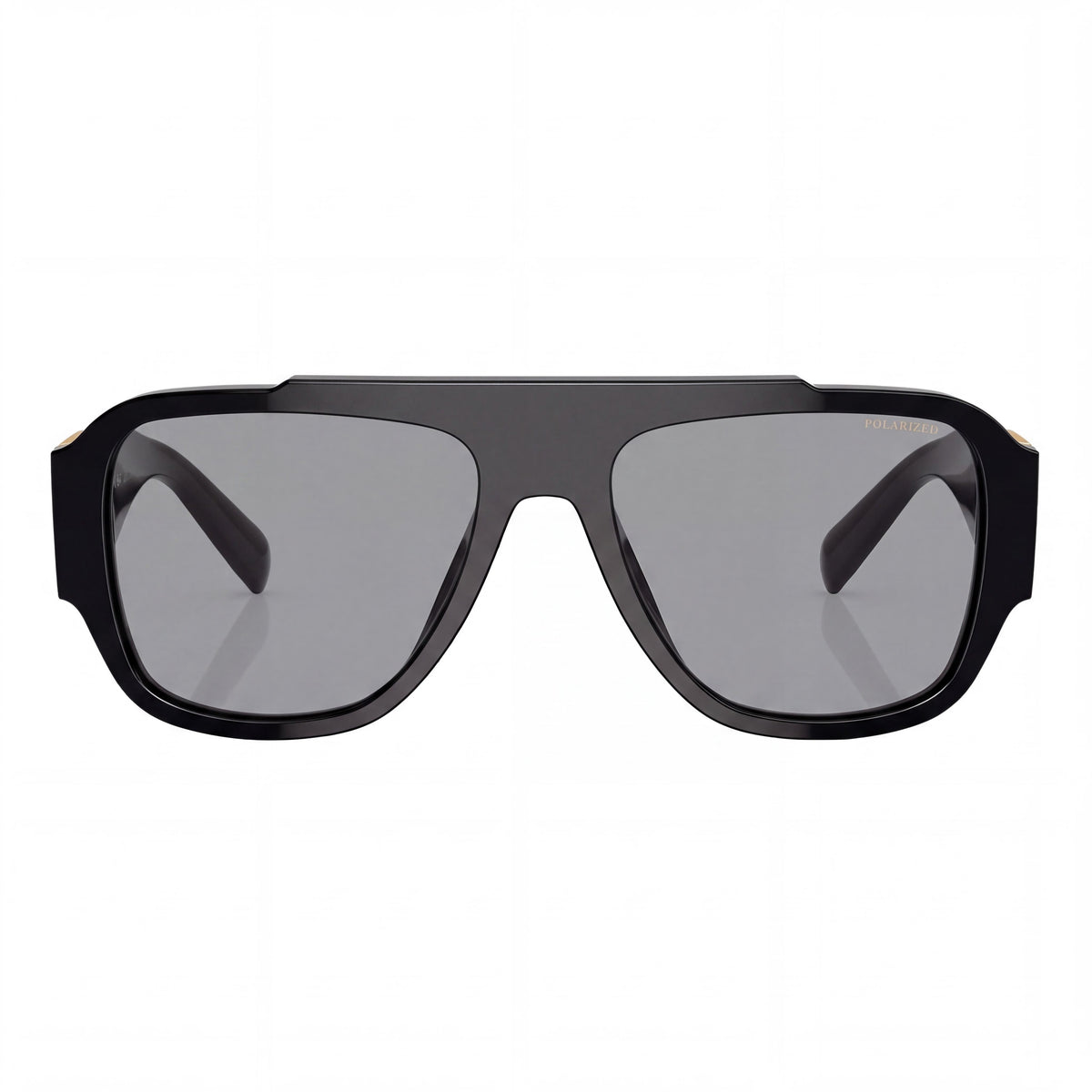 Gafas de sol Versace Classic para mujer, montura de plástico multicolor, lentes de composite grises, protección UV 57-18-140, Photo 2