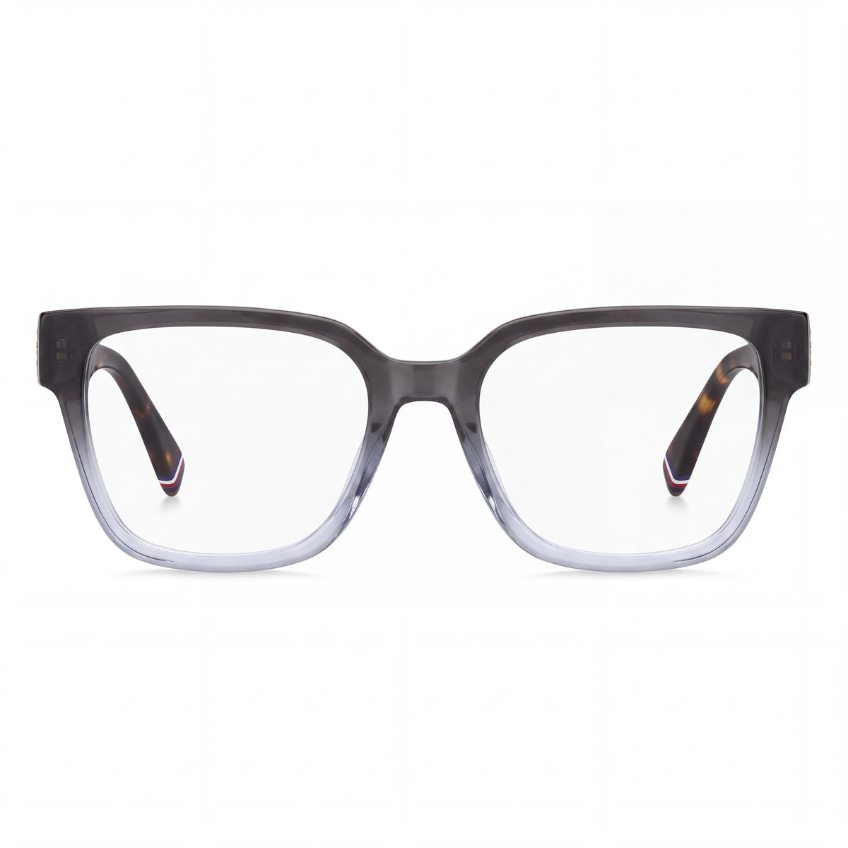 Tommy Hilfiger TH 2102 Men's Blue Shaded Grey Plastic Frame Eyewear with Polycarbonate Lenses 52-18-140, Photo 2