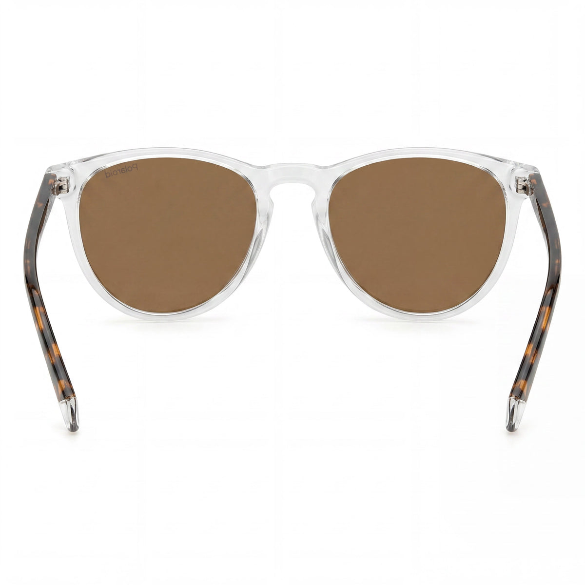 Polaroid Essential Women's Oval Polarized Polycarbonate Frame Tri Acetate Cellulose Lens Sunglasses Crystal Gold Bronze 54mm, Photo 2