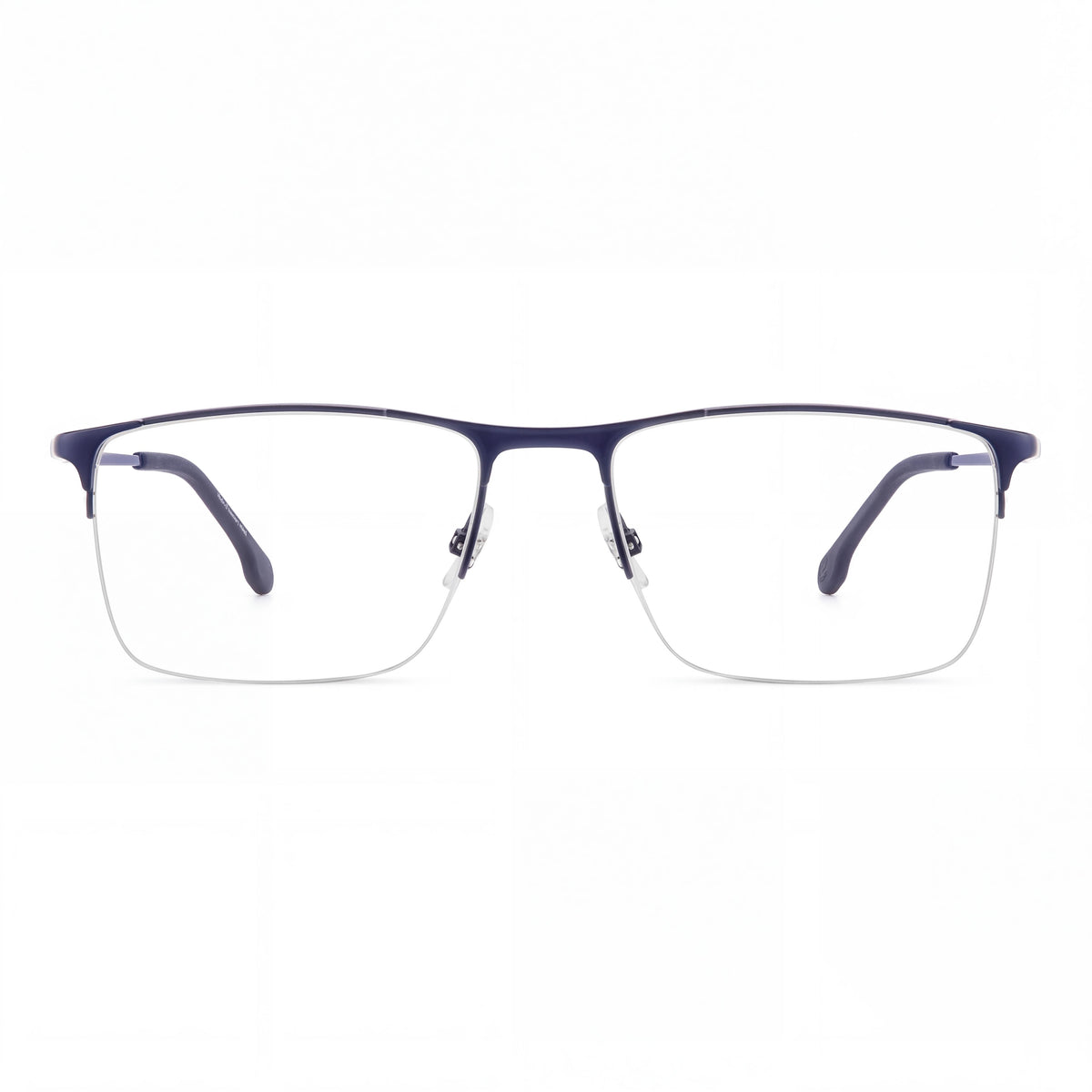 Gafas graduadas clásicas para mujer Carrera 8906 con montura de acero inoxidable en azul mate y lentes de policarbonato 57-19-145mm, Photo 2