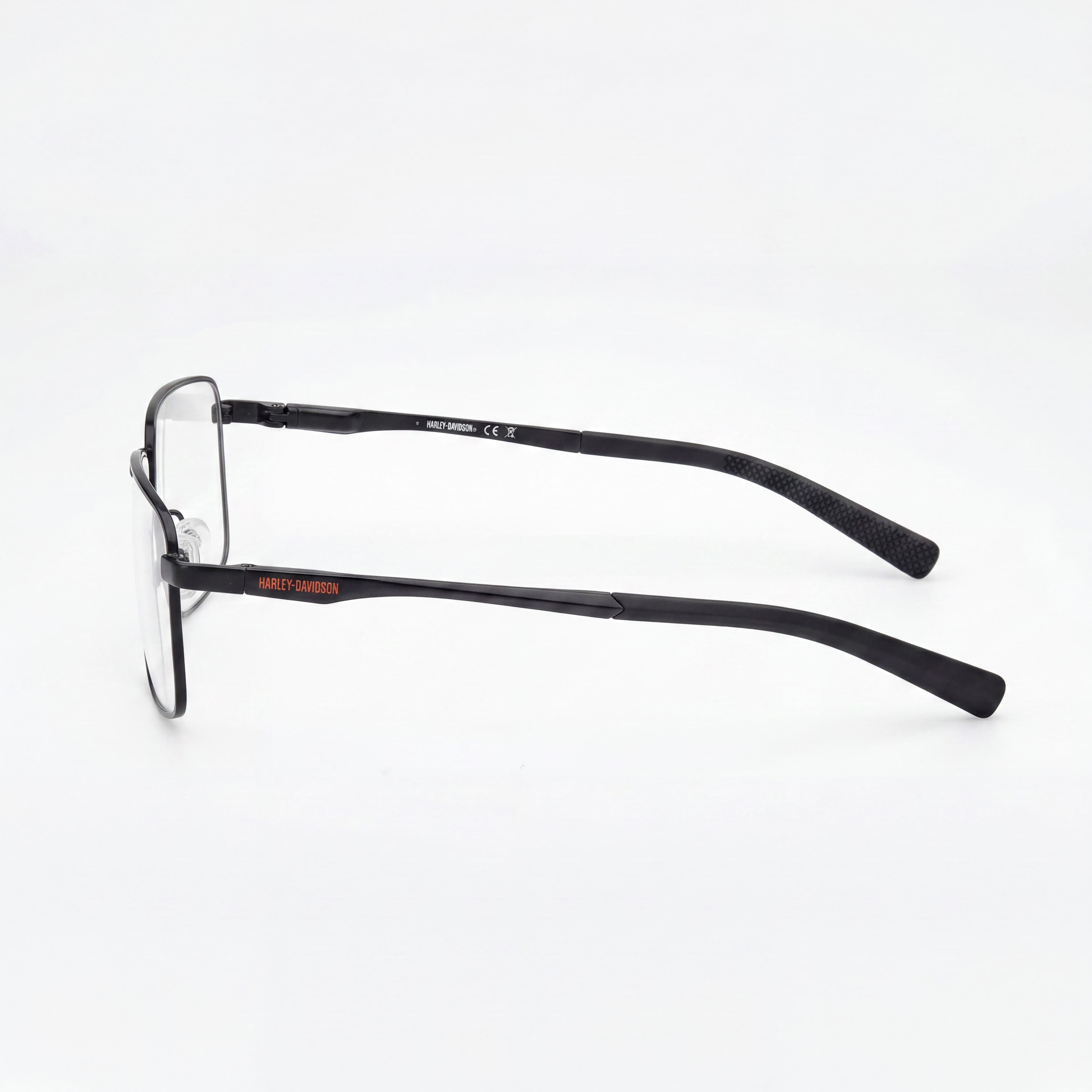 Harley-Davidson Classic Unisex Matte Black Metal Frame Polycarbonate Non-Polarized Multicolor Lenses 60mm, Photo 2
