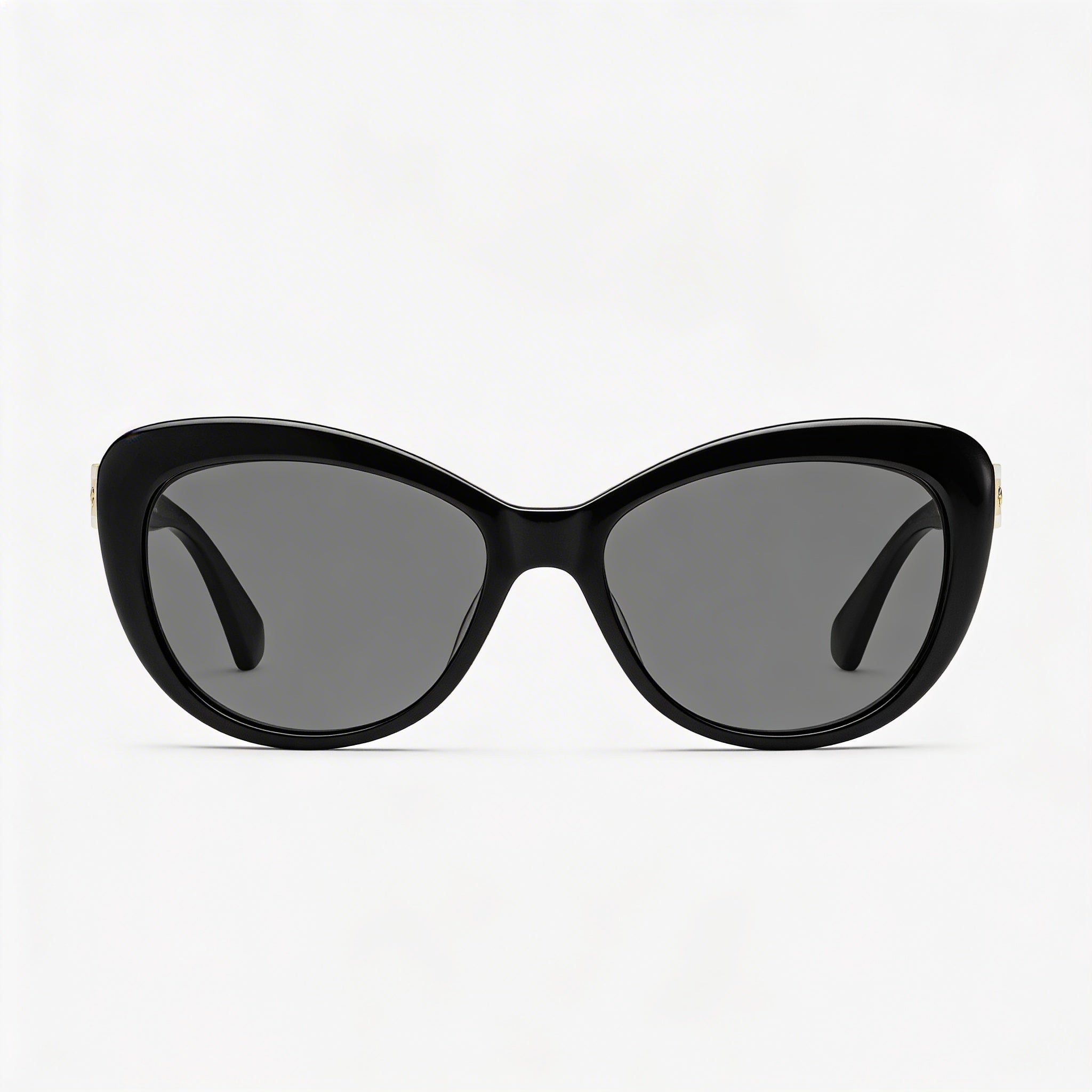 Gafas de sol Kate Spade New York Emmalynn/S para mujer, de plástico negro, polarizadas, grises, con protección UV 100 %, 54 mm, Photo 3