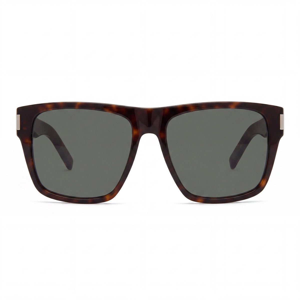 Yves Saint Laurent Women's Square/Rectangle Plastic Frame Havana Grey Non-Polarized Sunglasses 56/16/145, Photo 2
