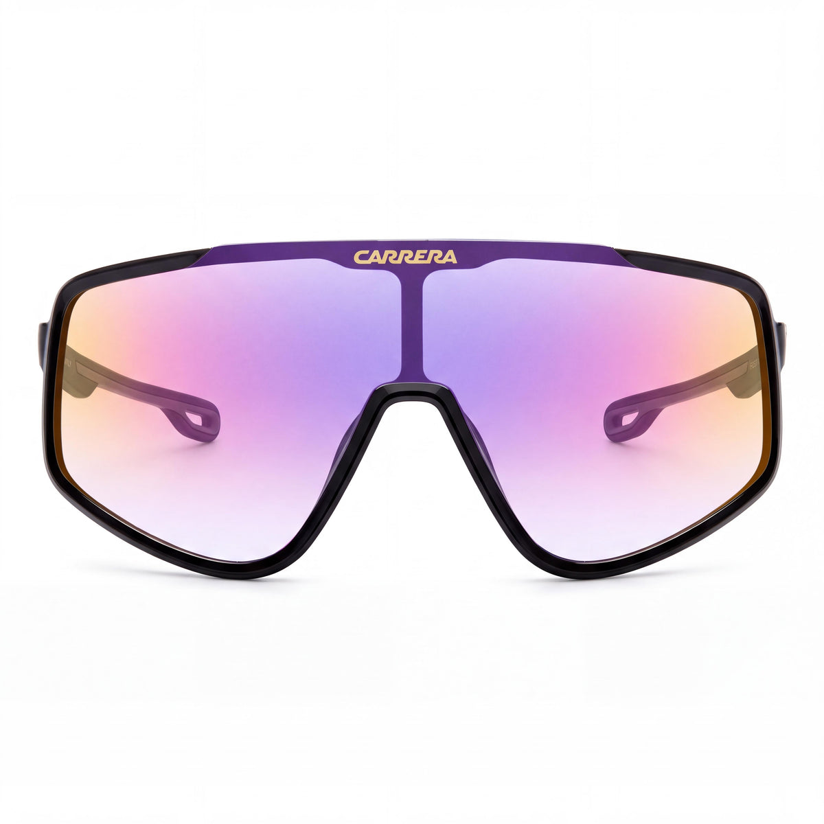 Carrera 4017/S Women's Plastic Frame Sunglasses Black Multilayer Violet UV Protection Non-Polarized 99mm, Photo 2
